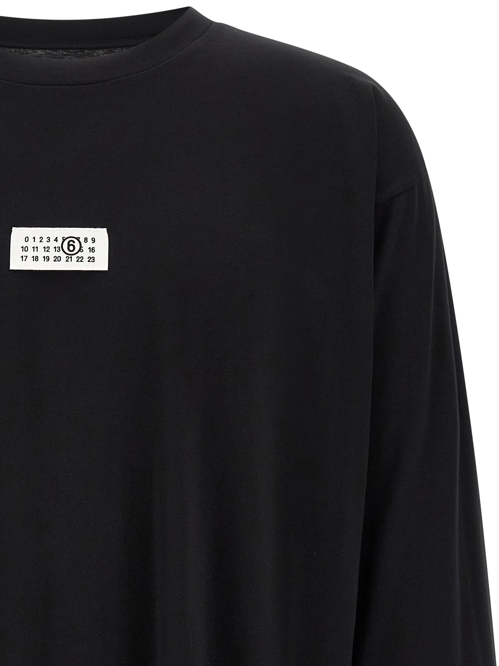 Black Cotton T-Shirt