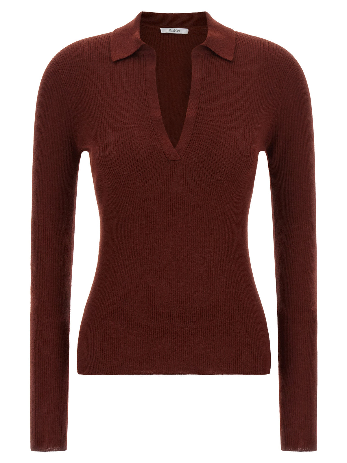 Bordeaux Cashmere Polo Shirt