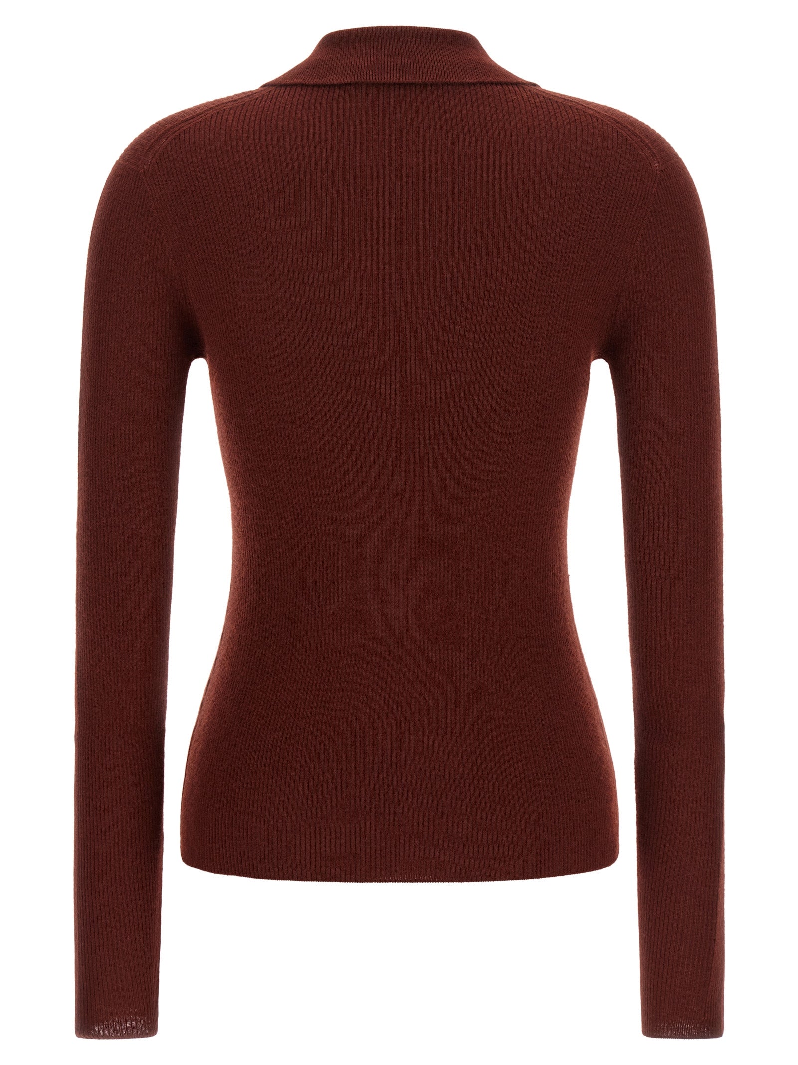 Bordeaux Cashmere Polo Shirt