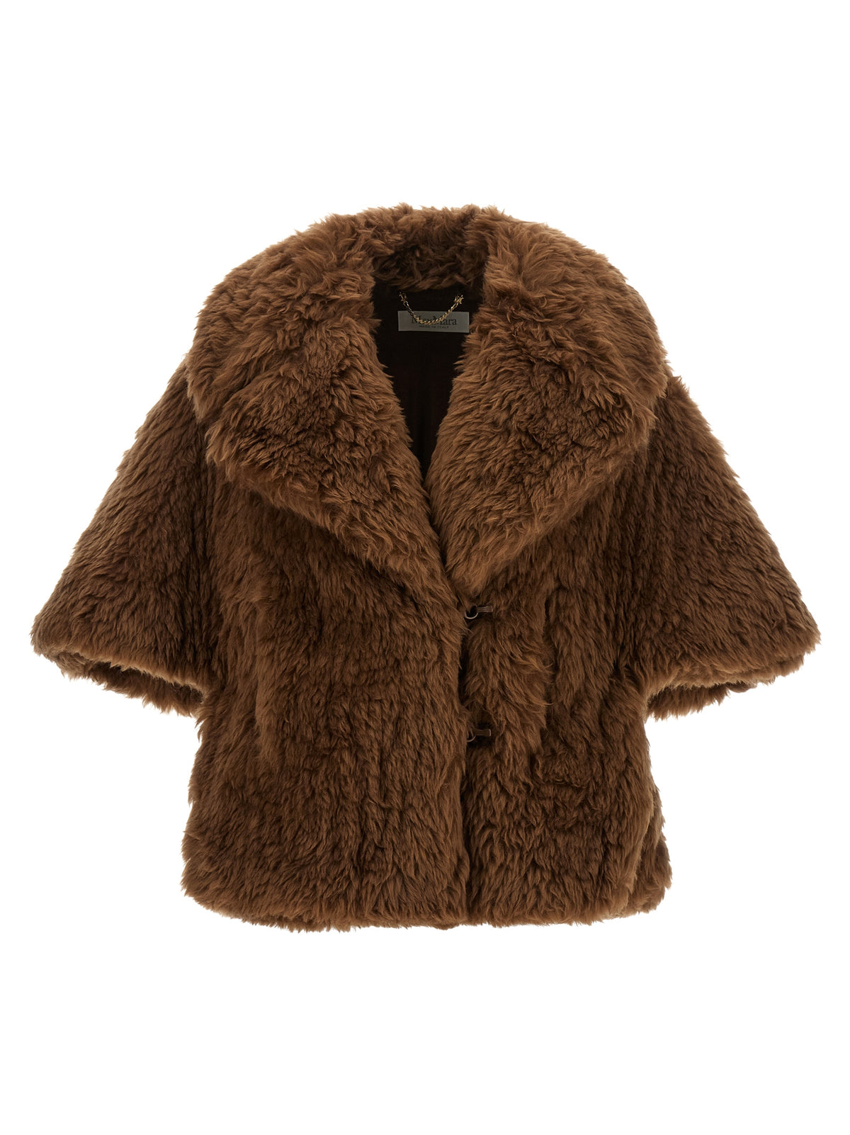 Brown Virgin Wool Coat