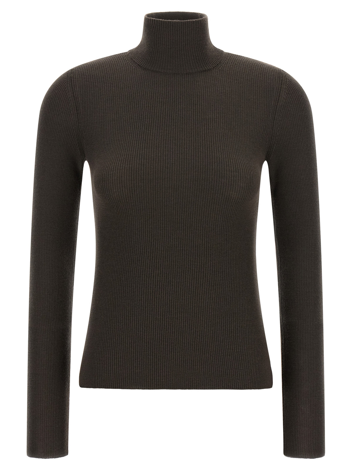 Brown Virgin Wool Cardigan
