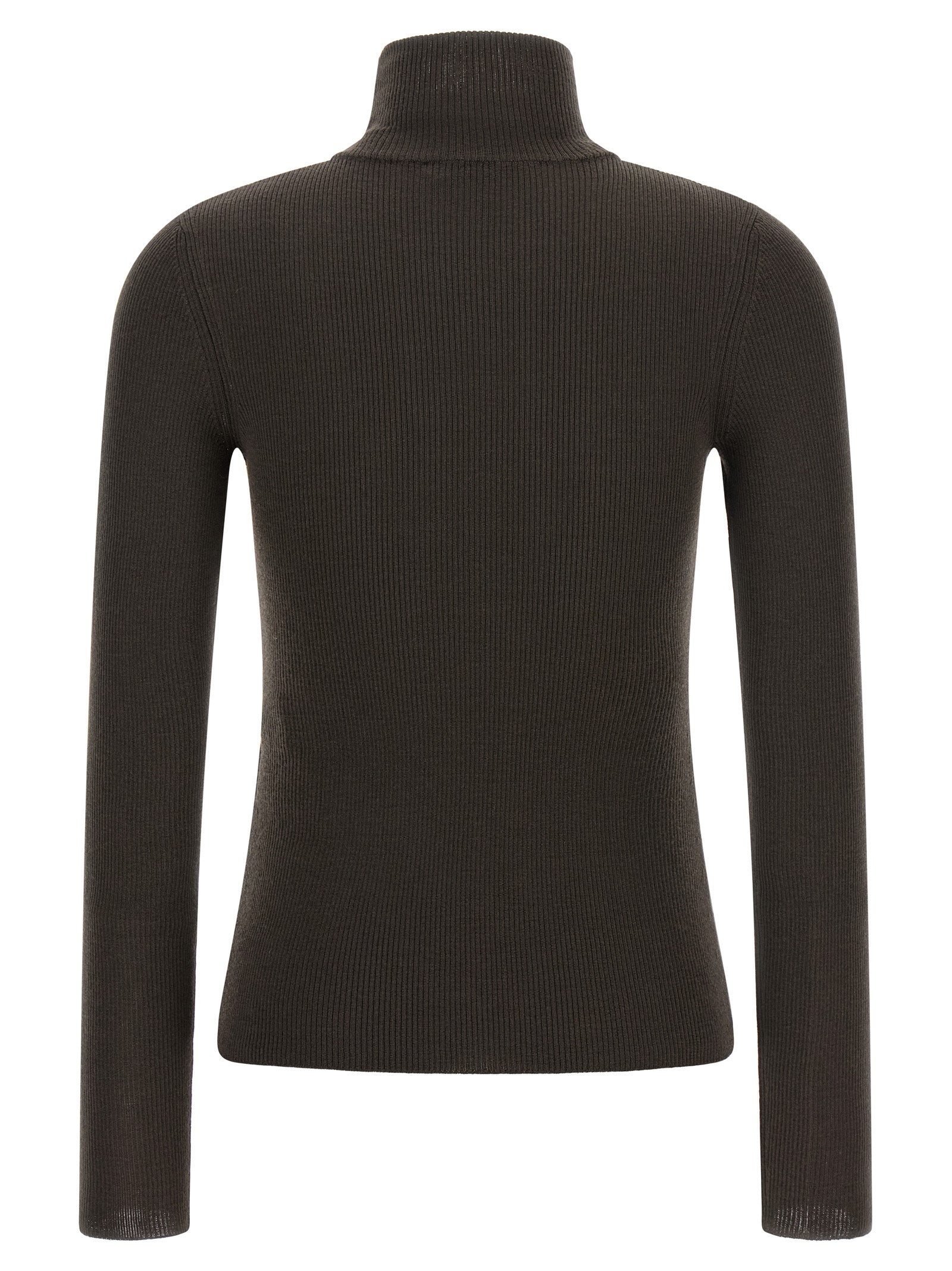 Brown Virgin Wool Cardigan