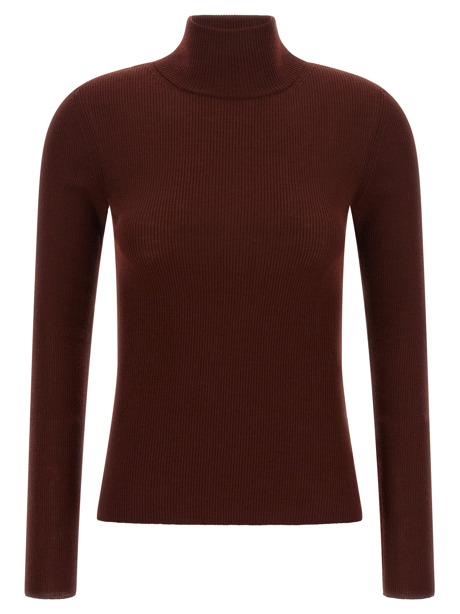 Bordeaux Virgin Wool Cardigan