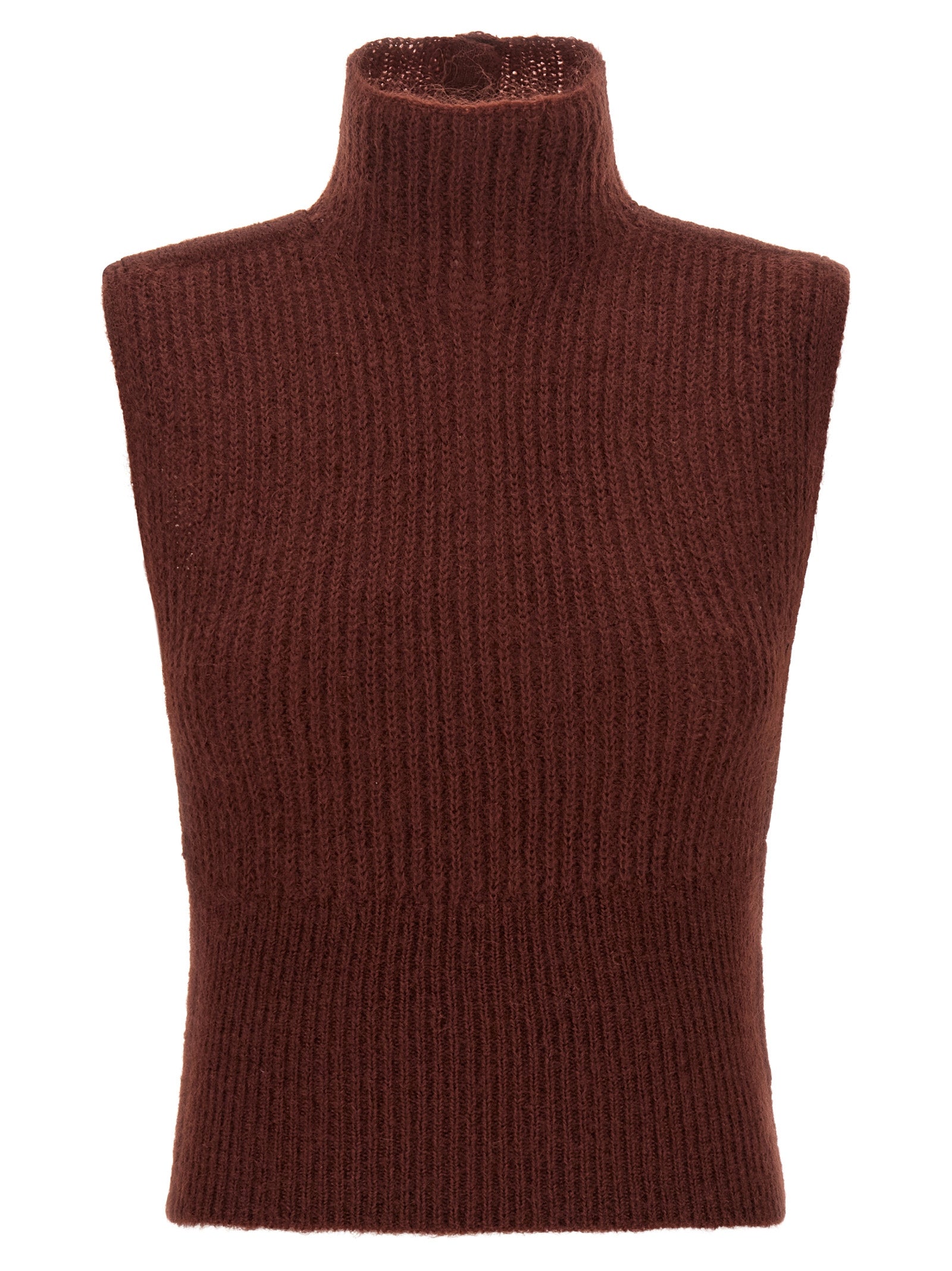 Bordeaux Wool Cardigan