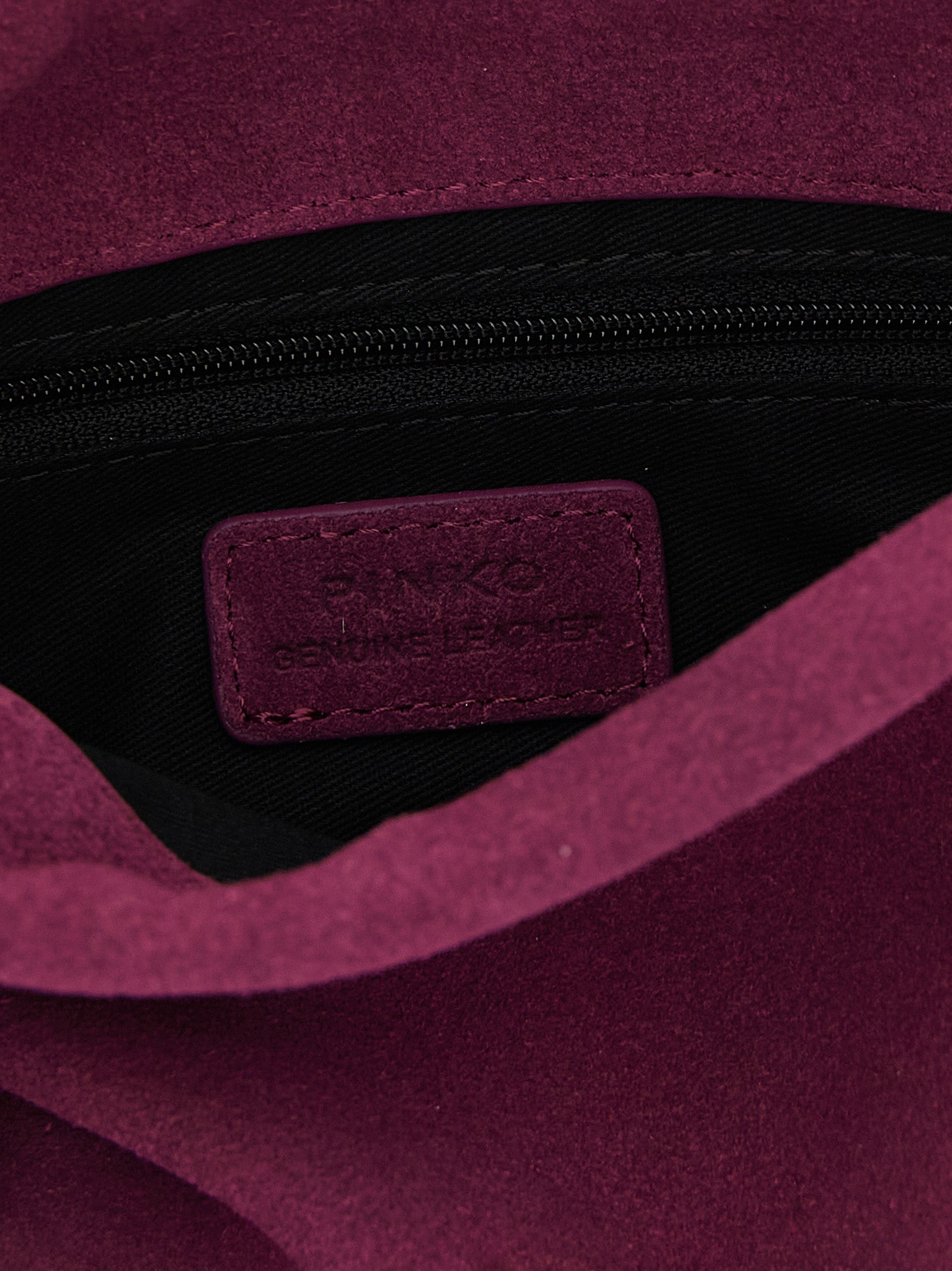 Purple Lambskin Clutch Bag