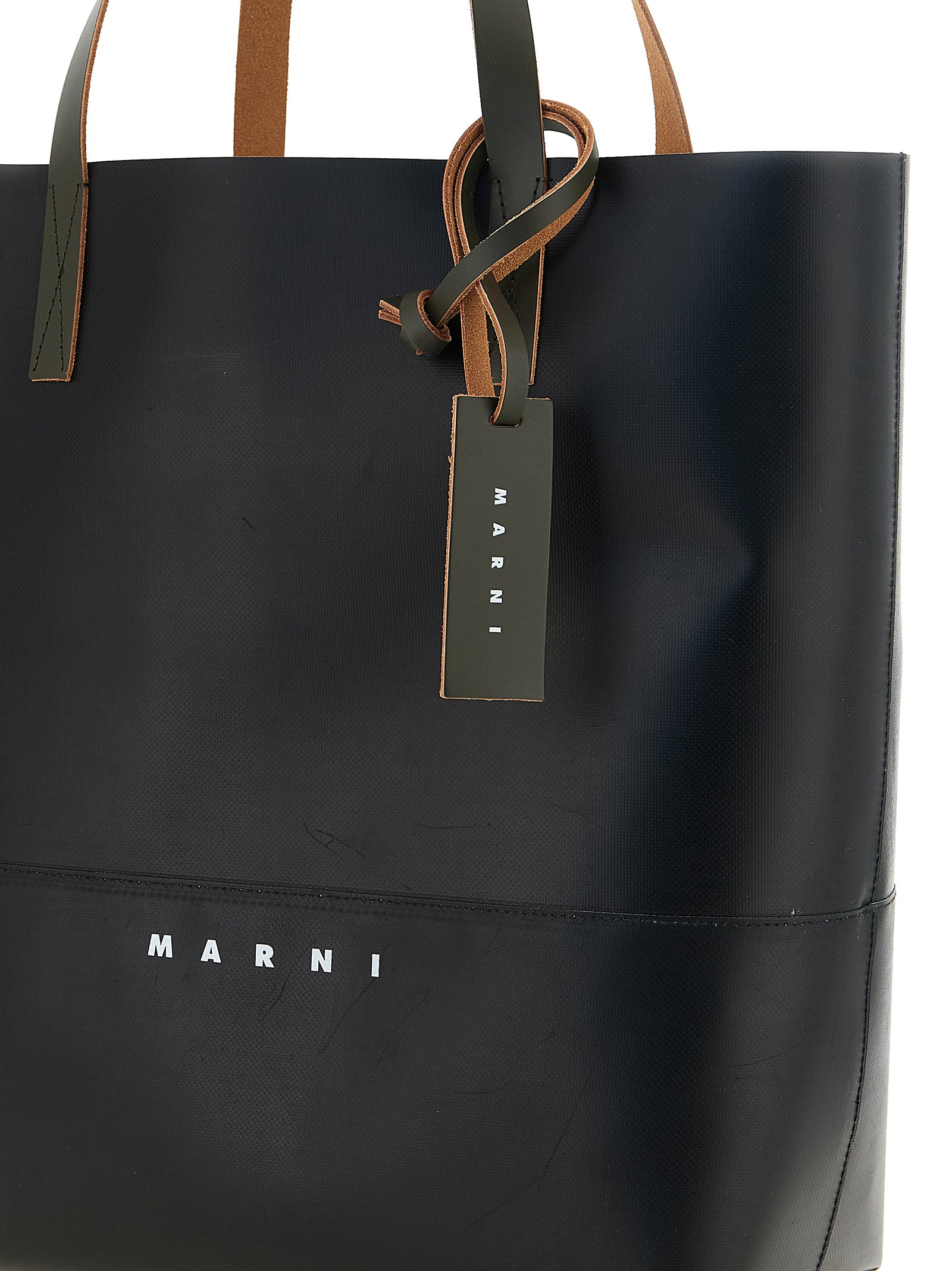 Black Polyester Tote Bag