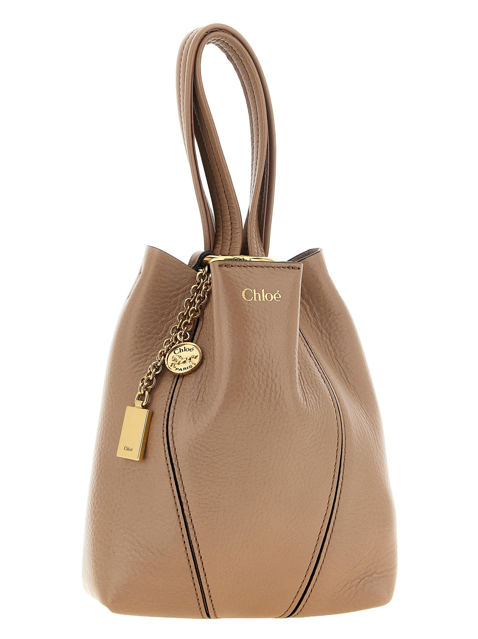 Multicolor Cowhide Tote Bag