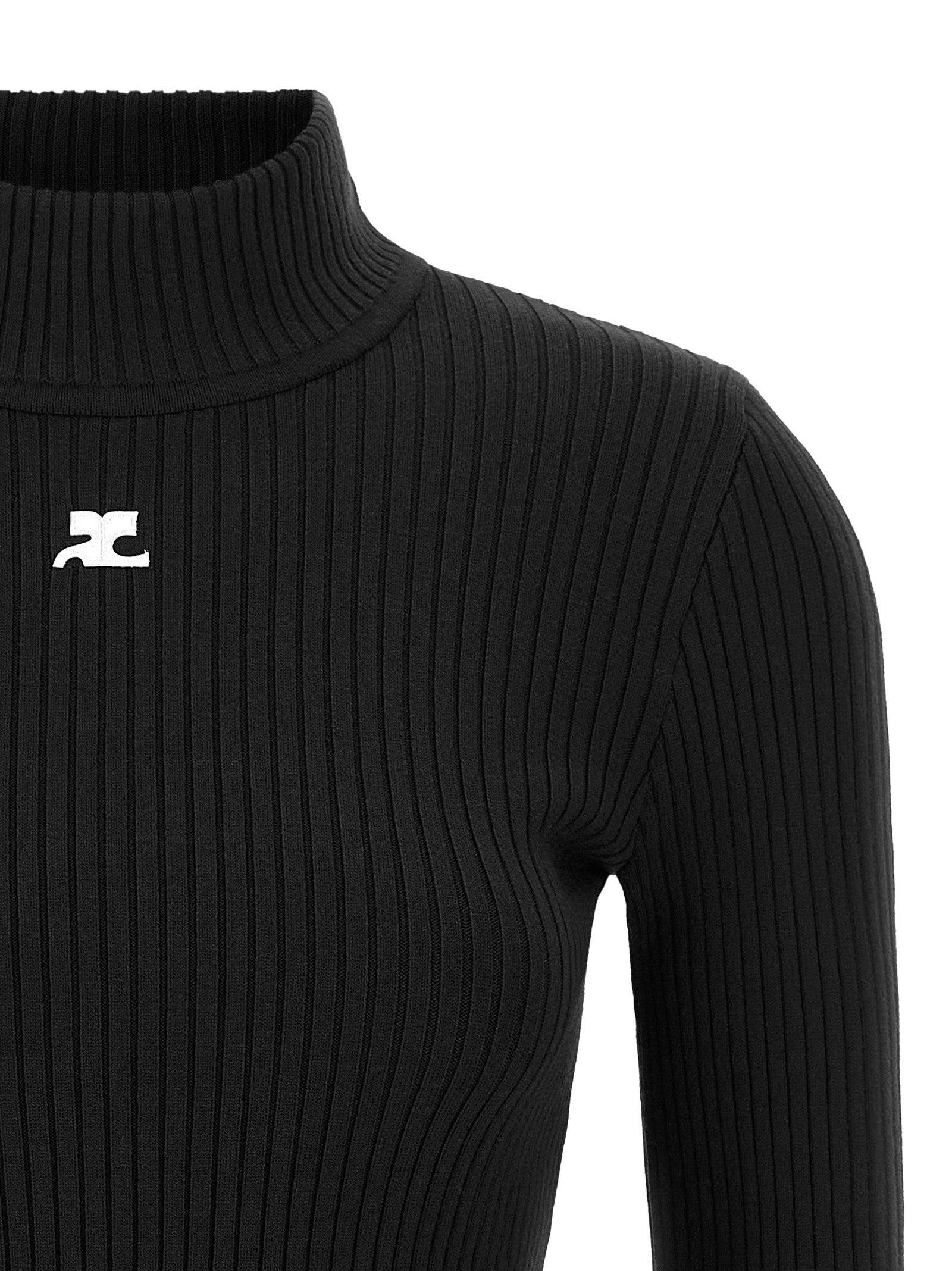 Black Viscose Cardigan