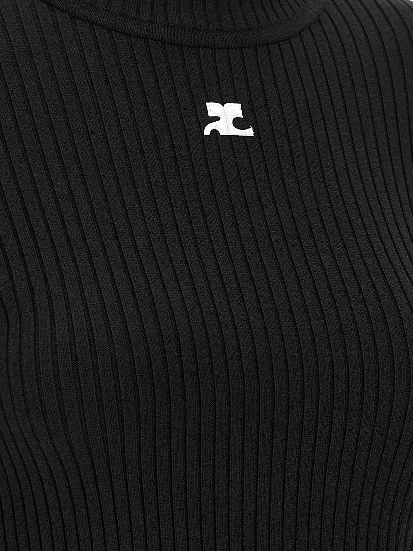 Black Viscose Cardigan