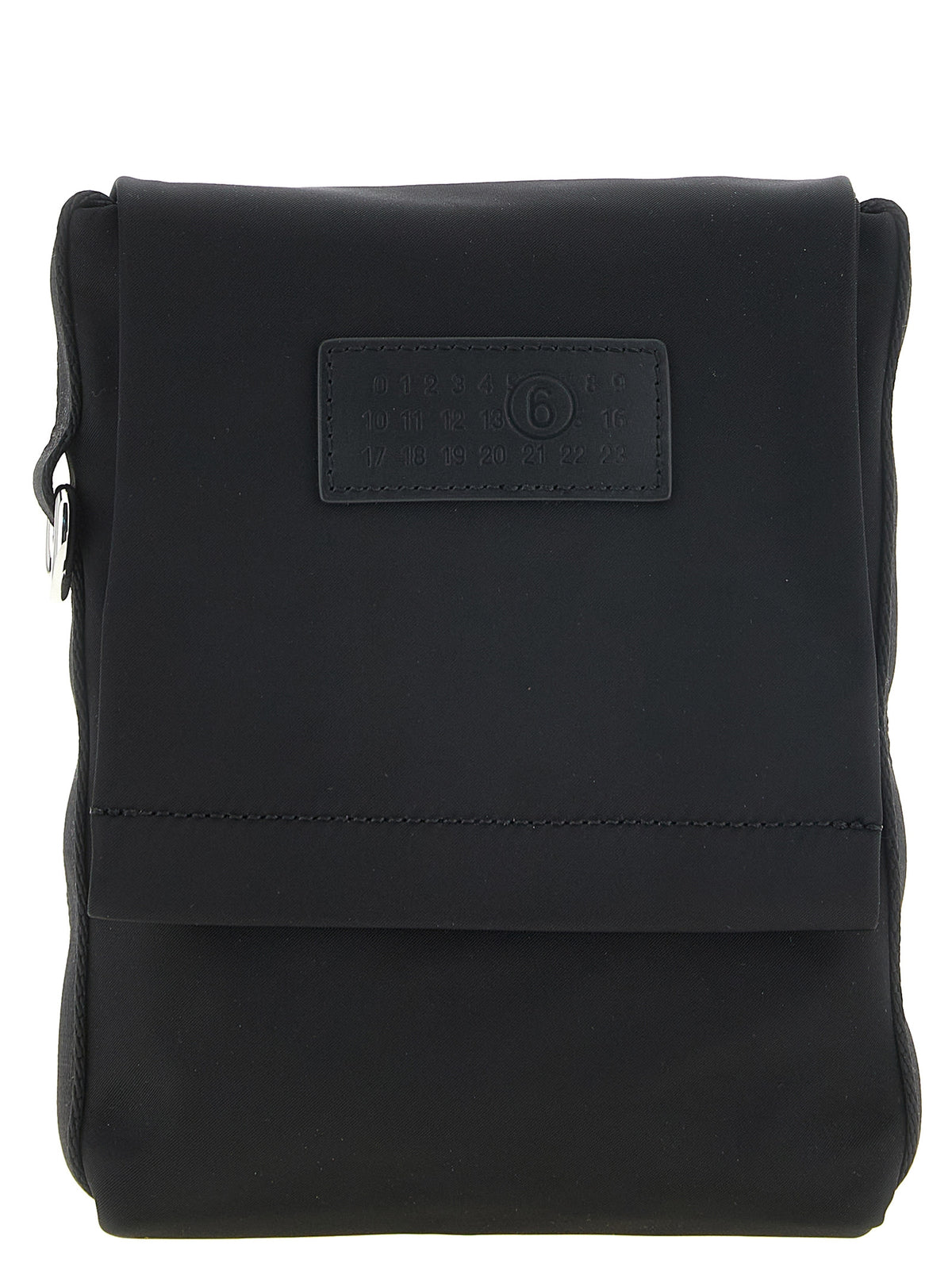 Black Polyamide Crossbody Bag
