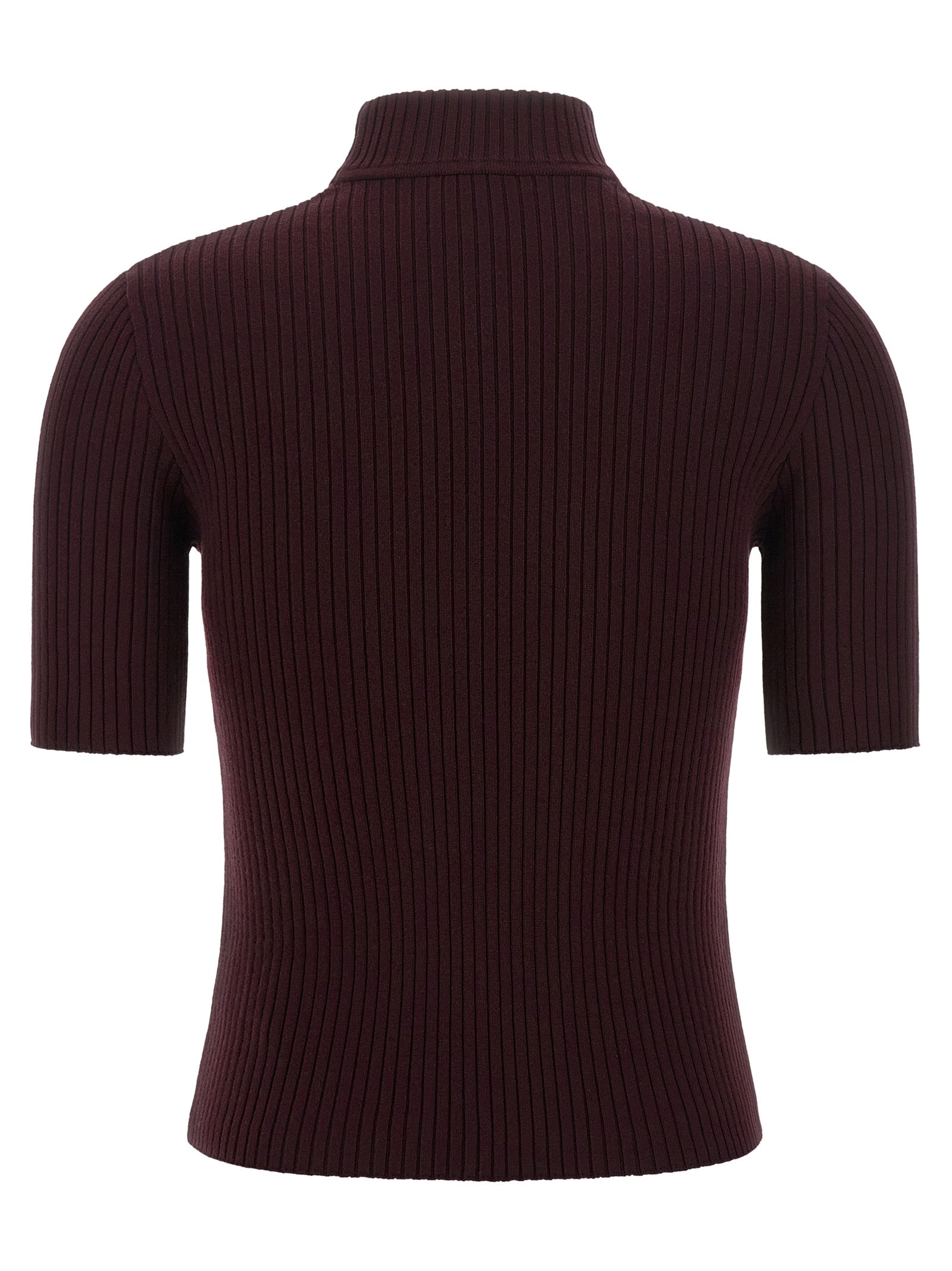 Bordeaux Viscose Sweatshirt