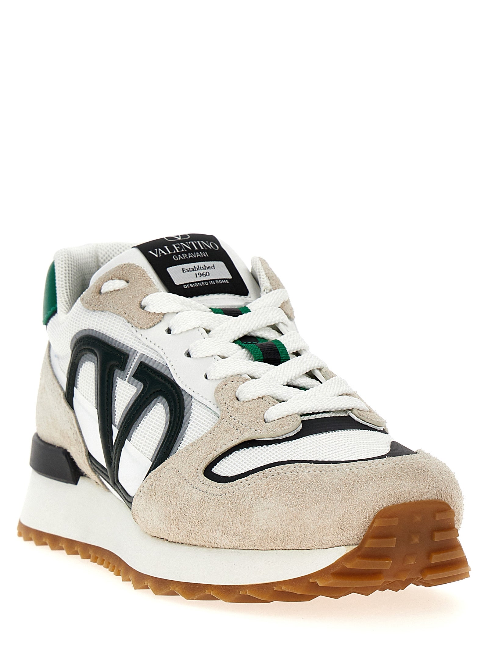 Multicolor Calfskin Athletic Sneakers