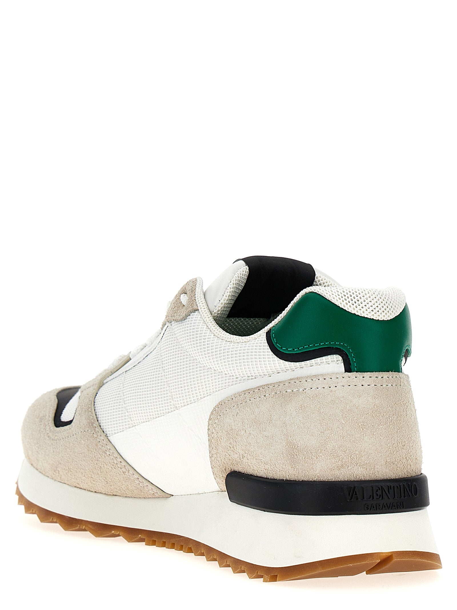 Multicolor Calfskin Athletic Sneakers