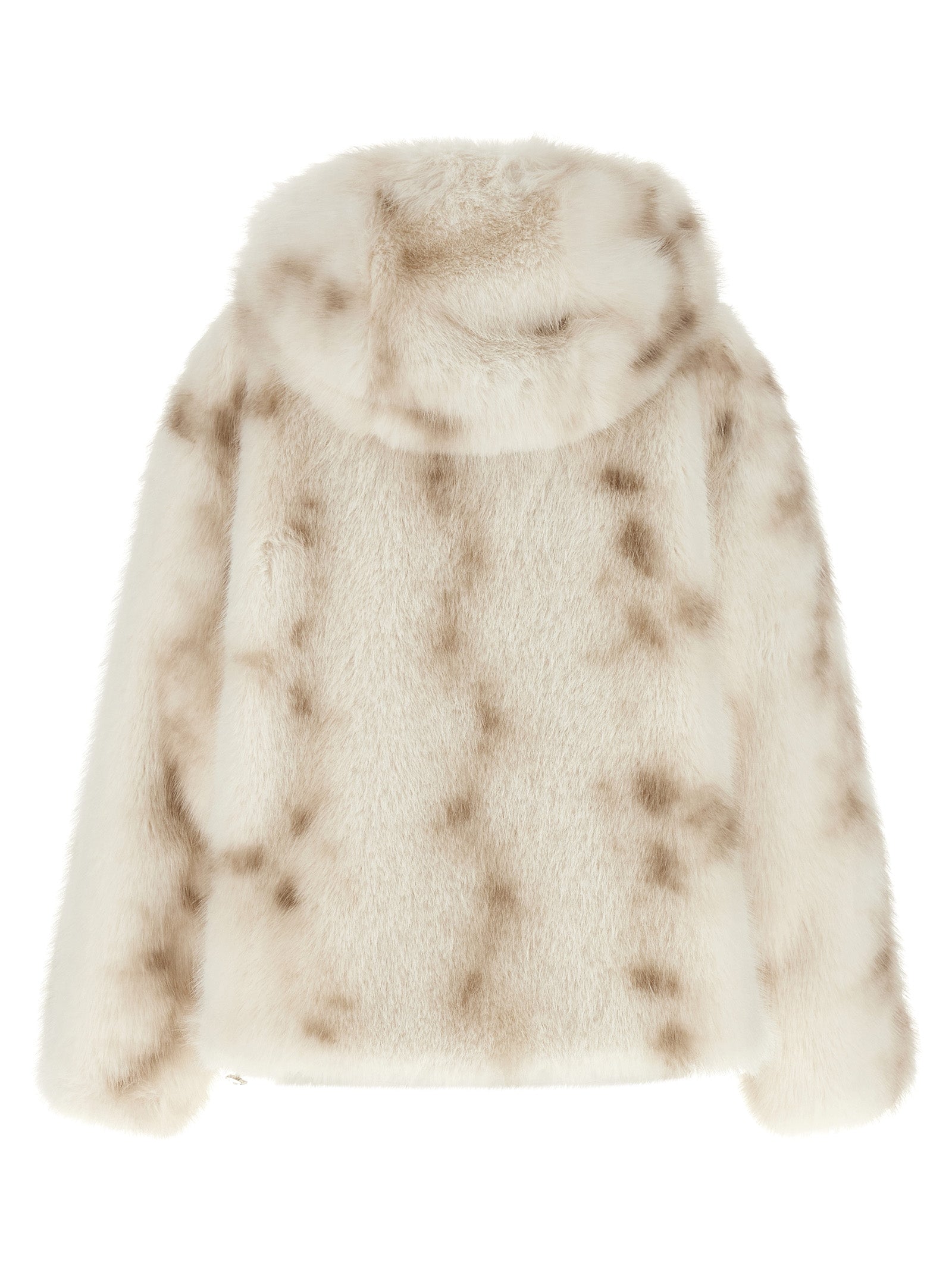 Beige Polyester Bomber