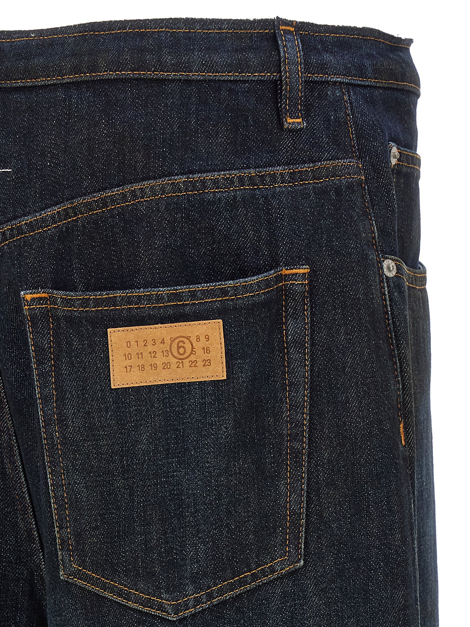 Blue Cotton Jeans Denim