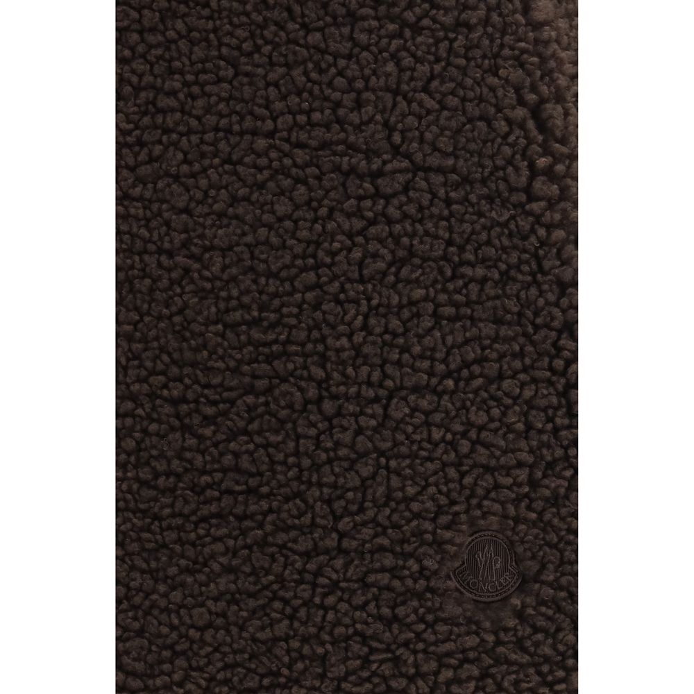 Brown Polyester Mini Skirt