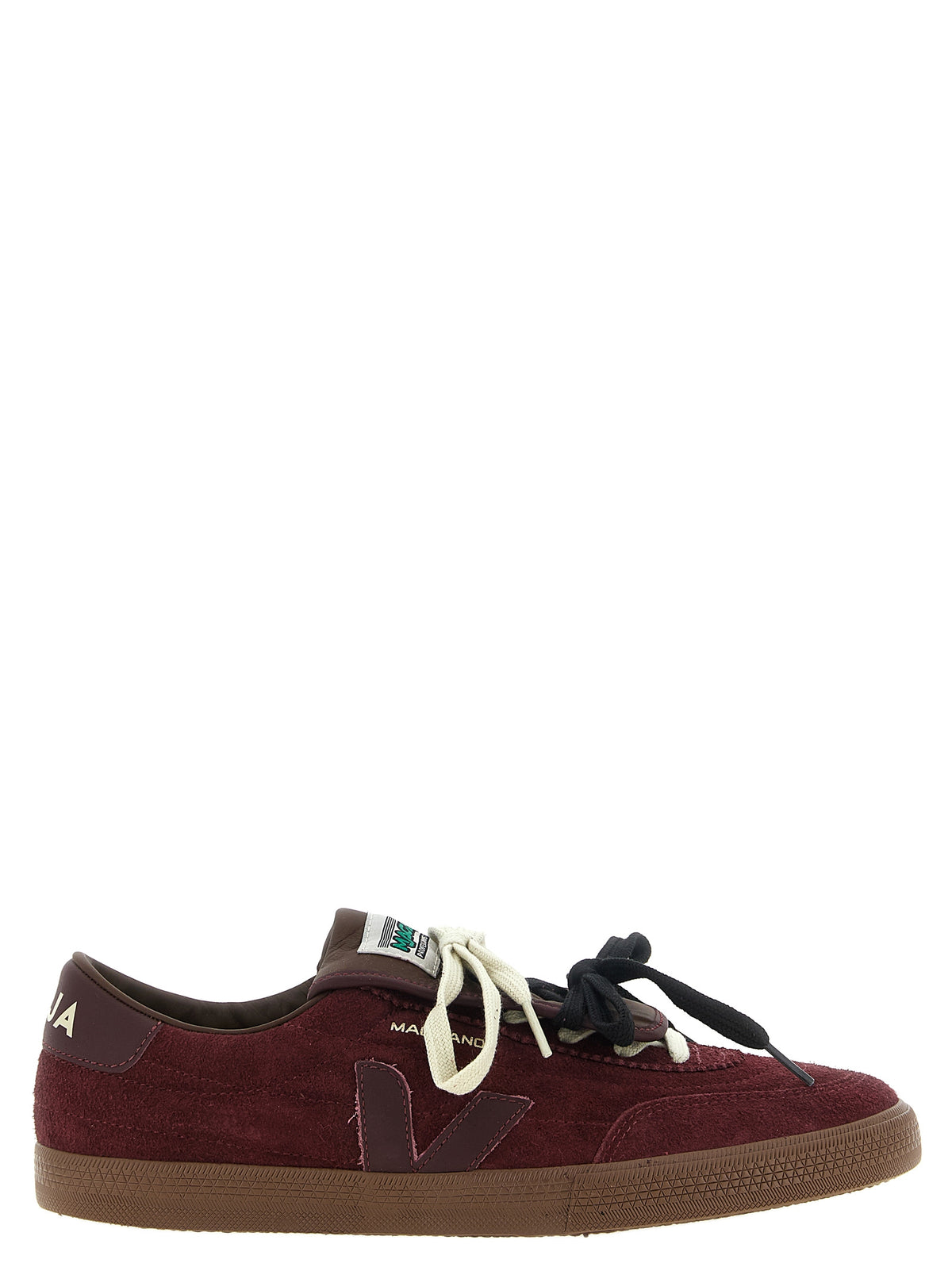 Bordeaux Calfskin Low Top Sneakers