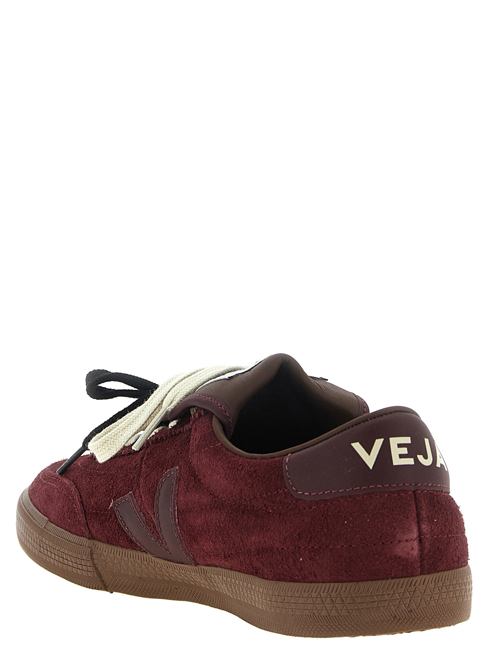 Bordeaux Calfskin Low Top Sneakers