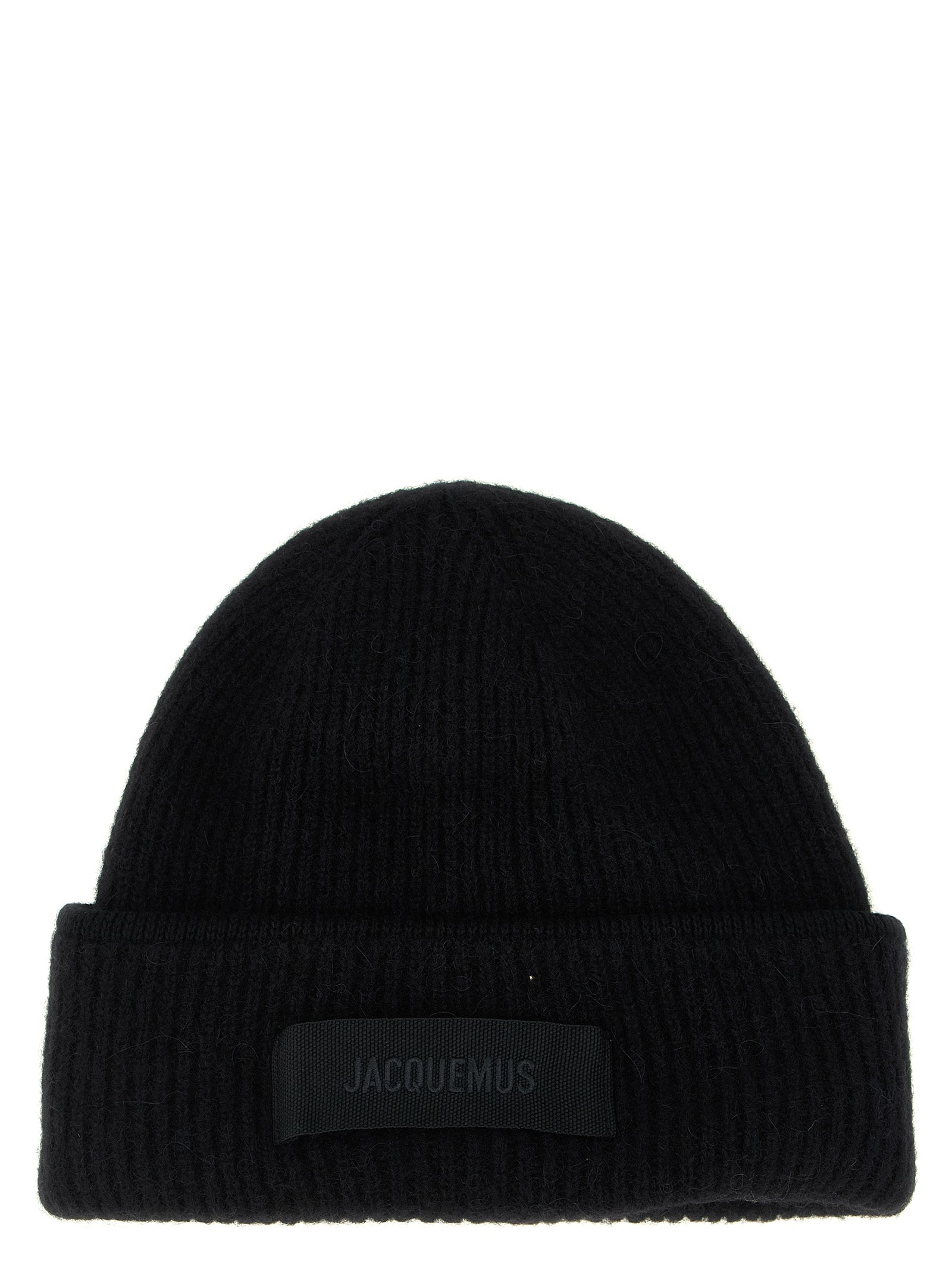 Black Wool Beanie