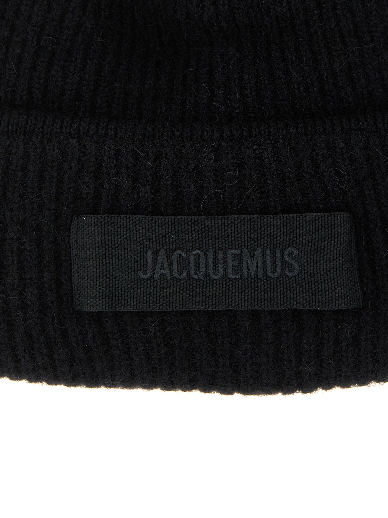 Black Wool Beanie