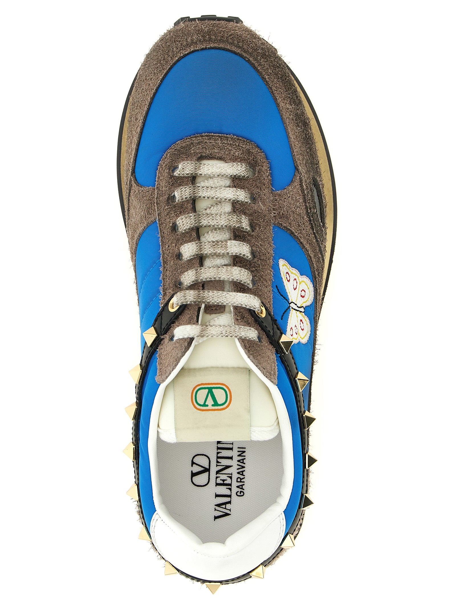Multicolor Calfskin Low Top Sneakers