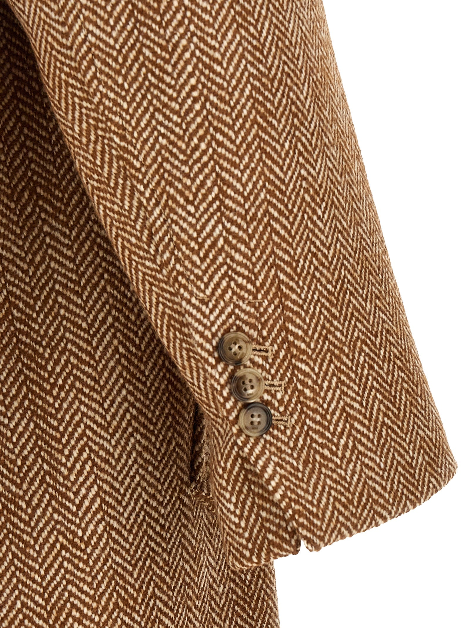 Brown Virgin Wool Coat