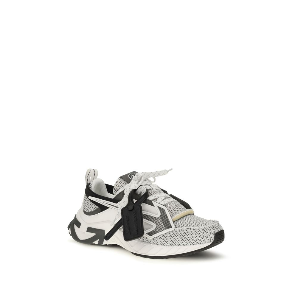 Multicolor Fabric Athletic Sneakers