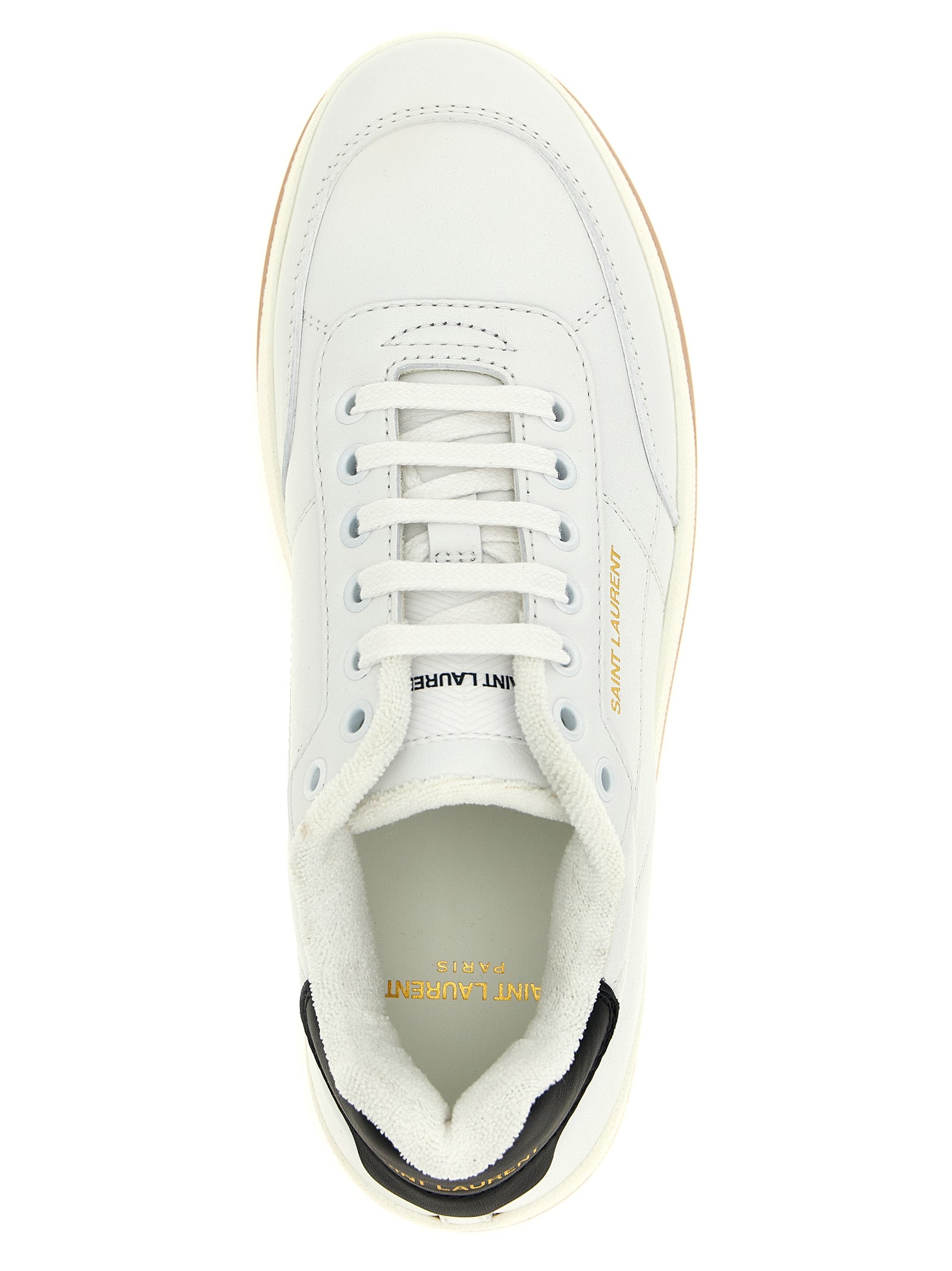 Bicolor Calfskin Low Top Sneakers