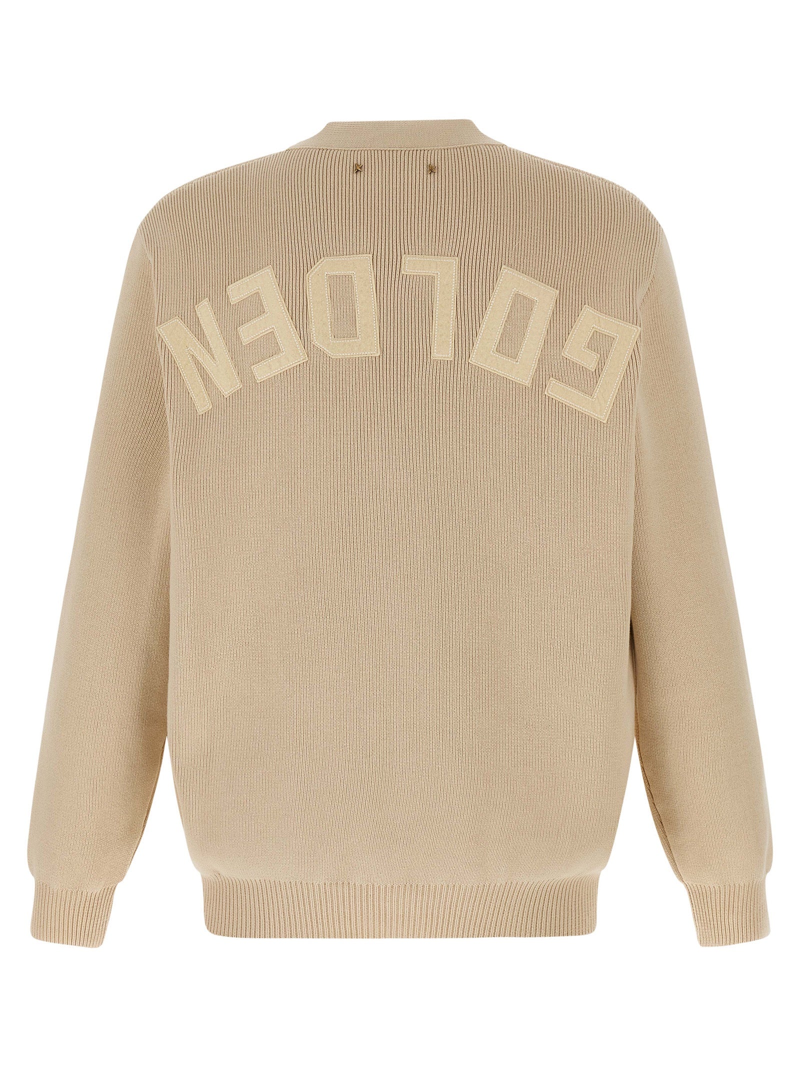 Beige Cotton Cardigan