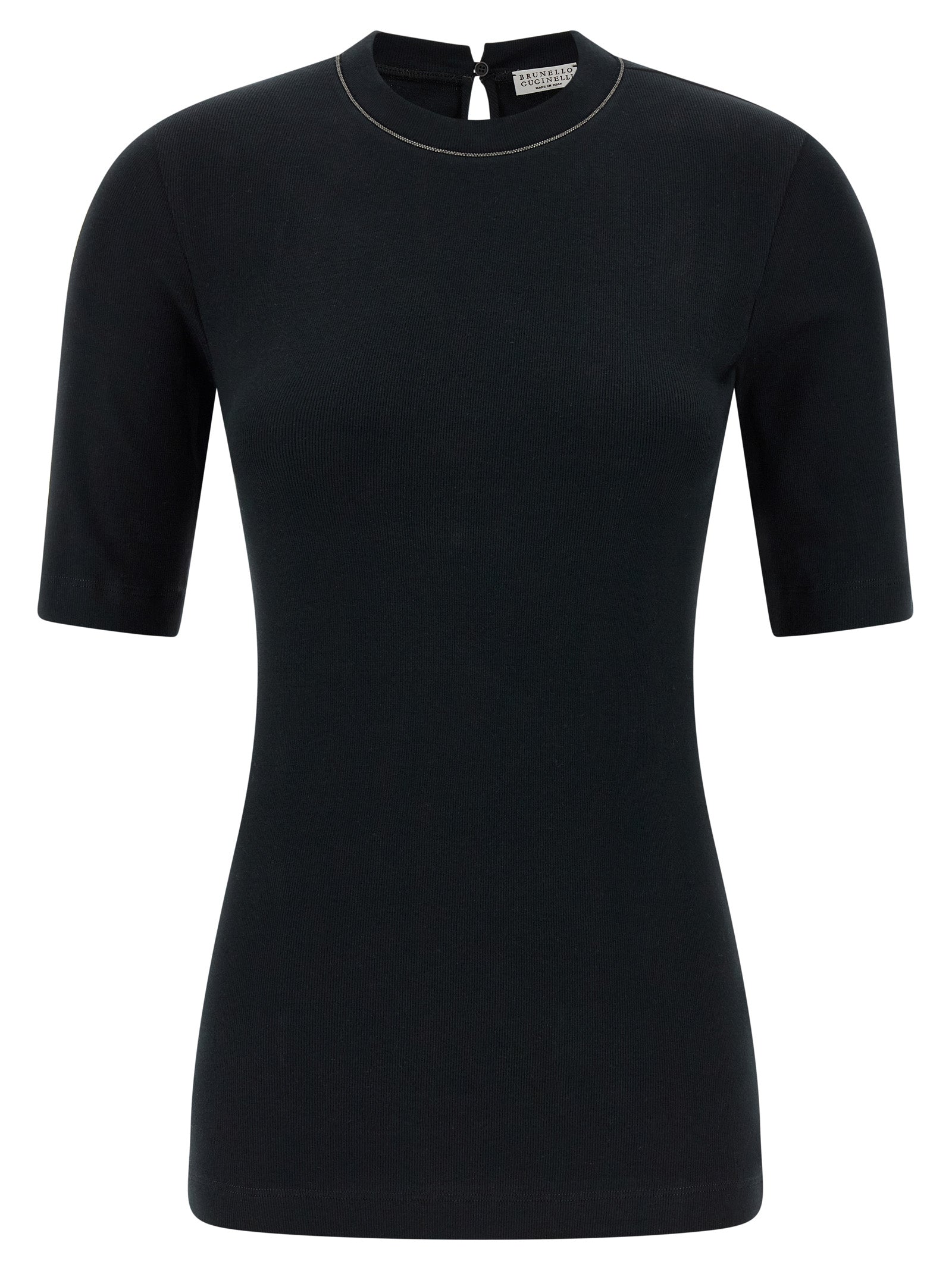 Black Cotton Cardigan