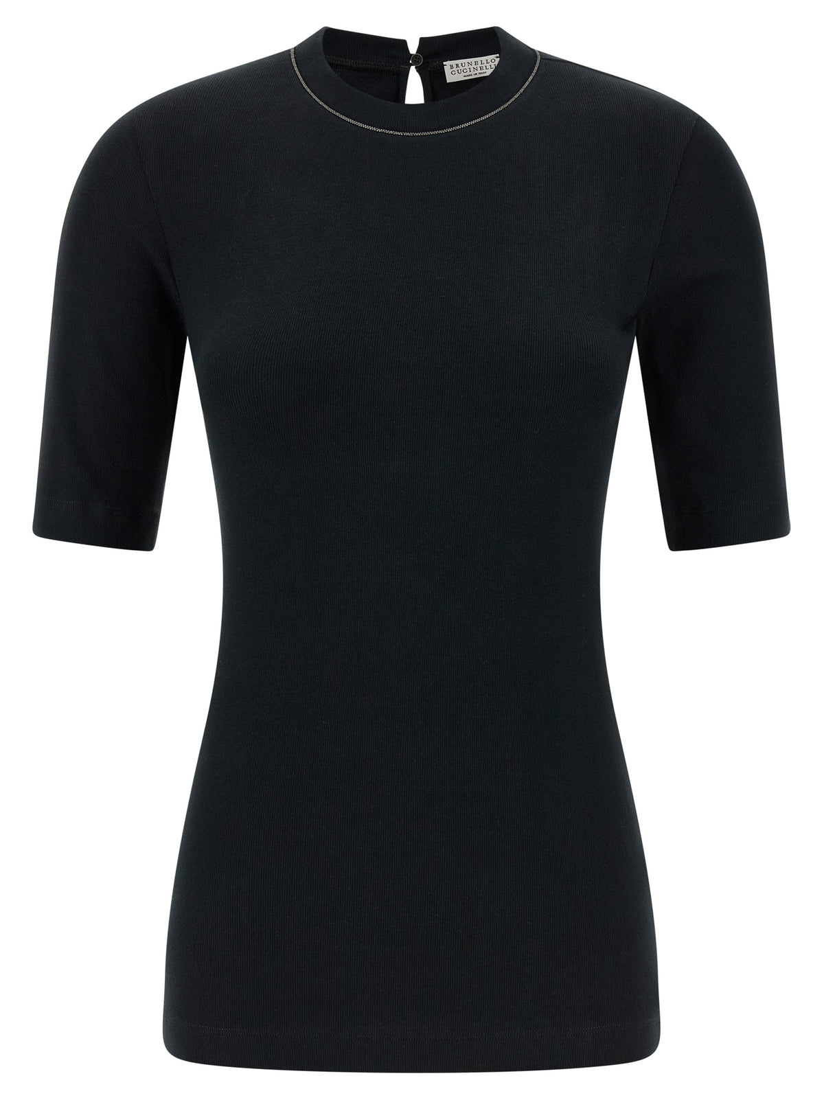 Black Cotton Cardigan