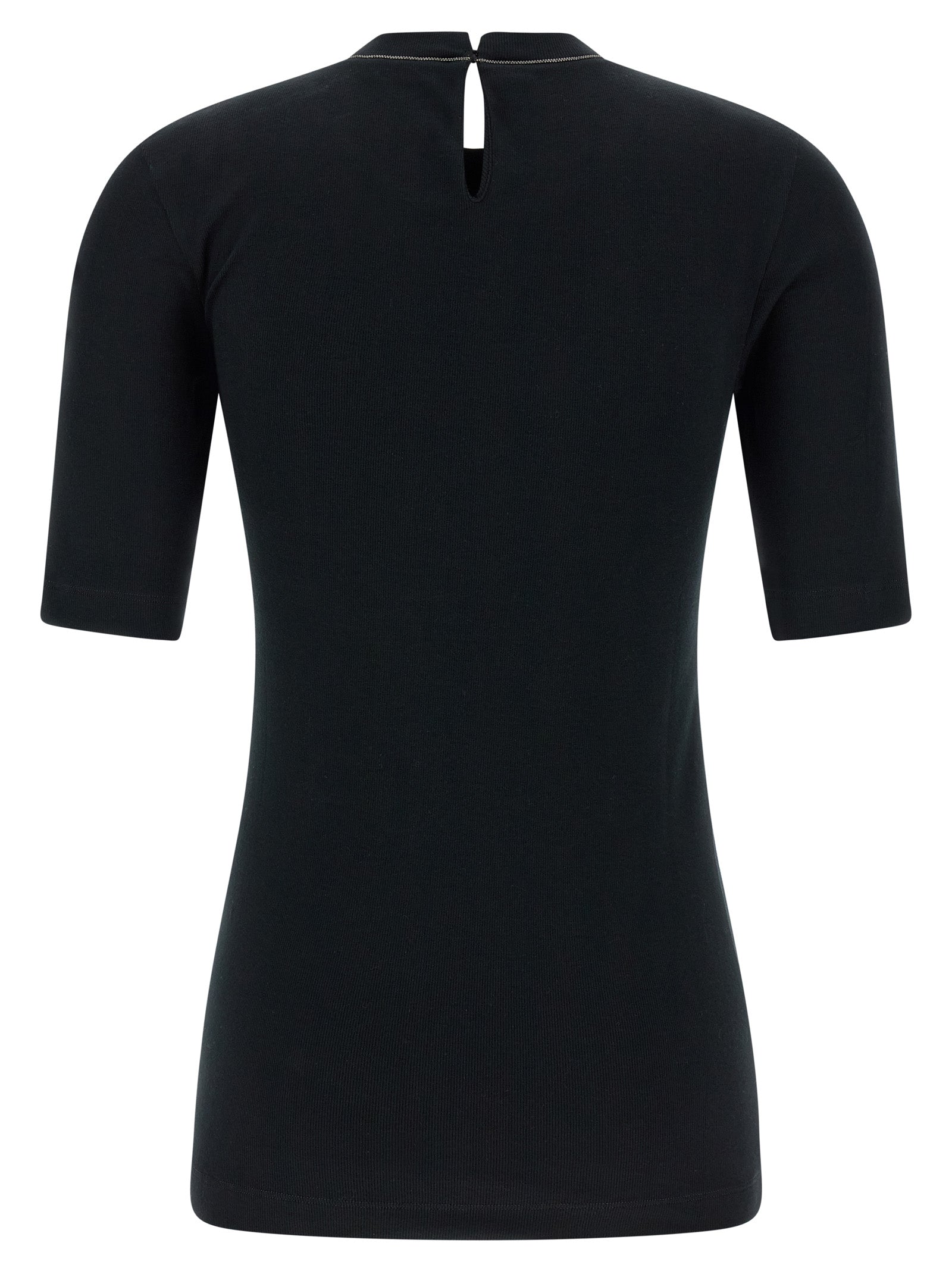 Black Cotton Cardigan