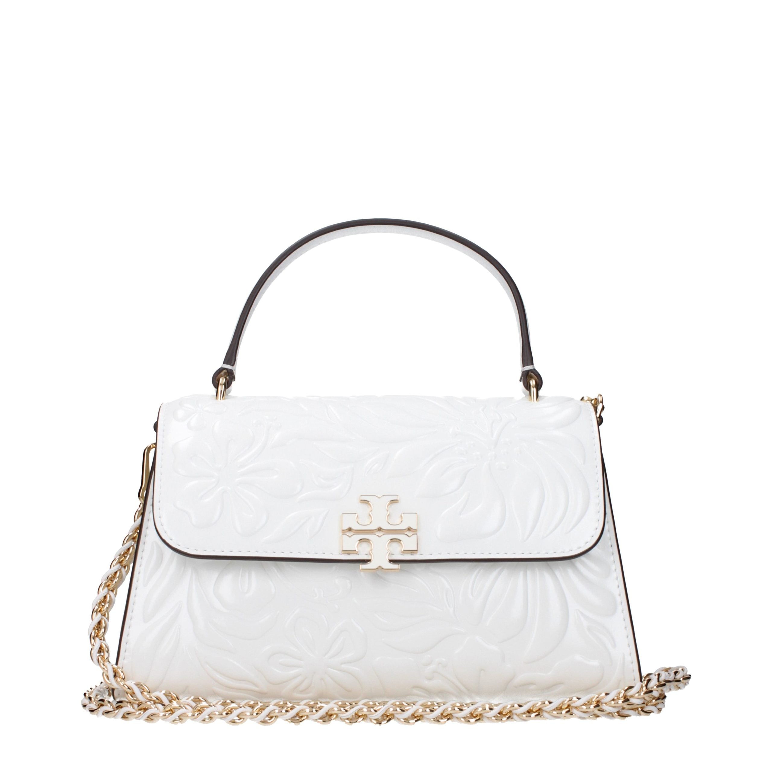 White Leather Handbag