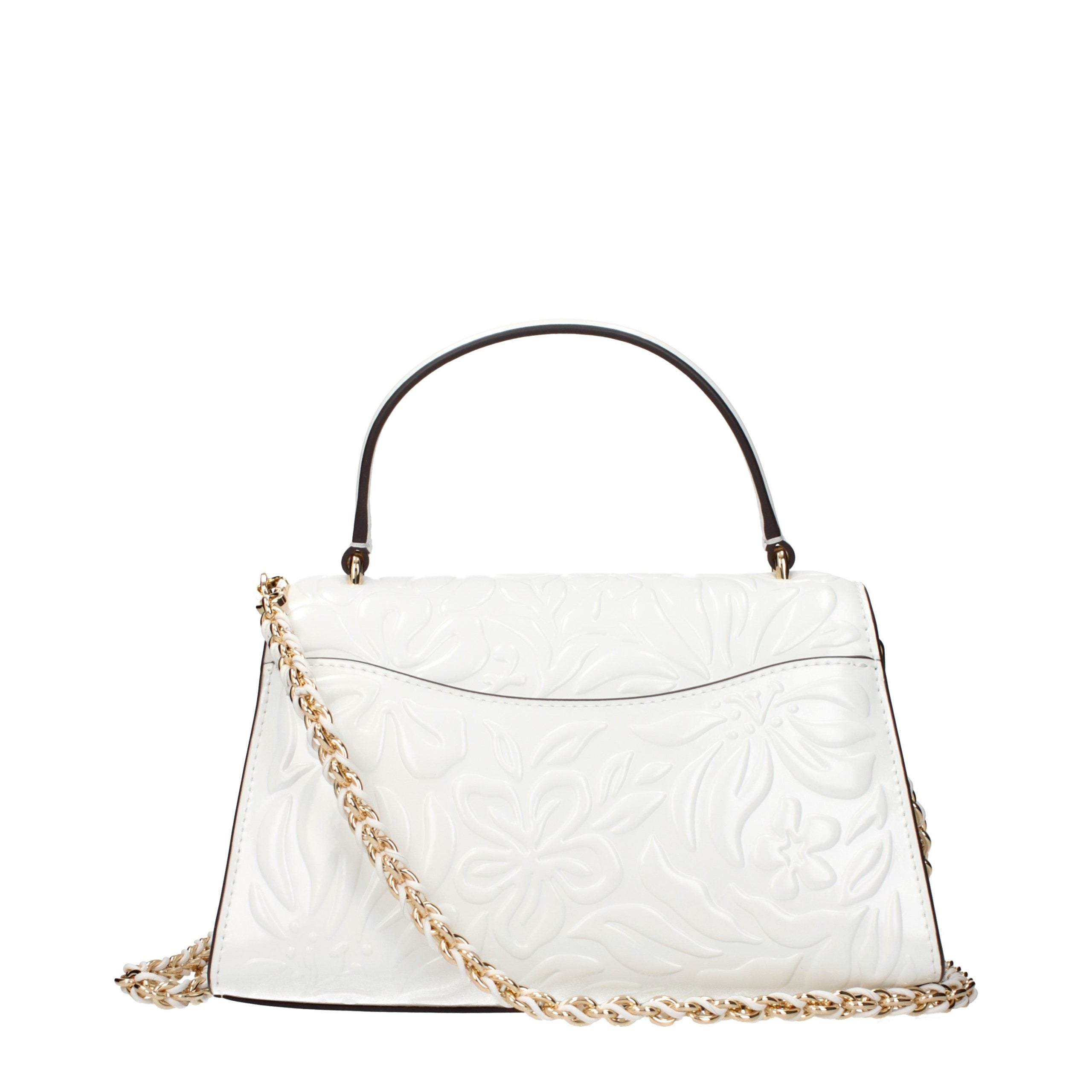 White Leather Handbag