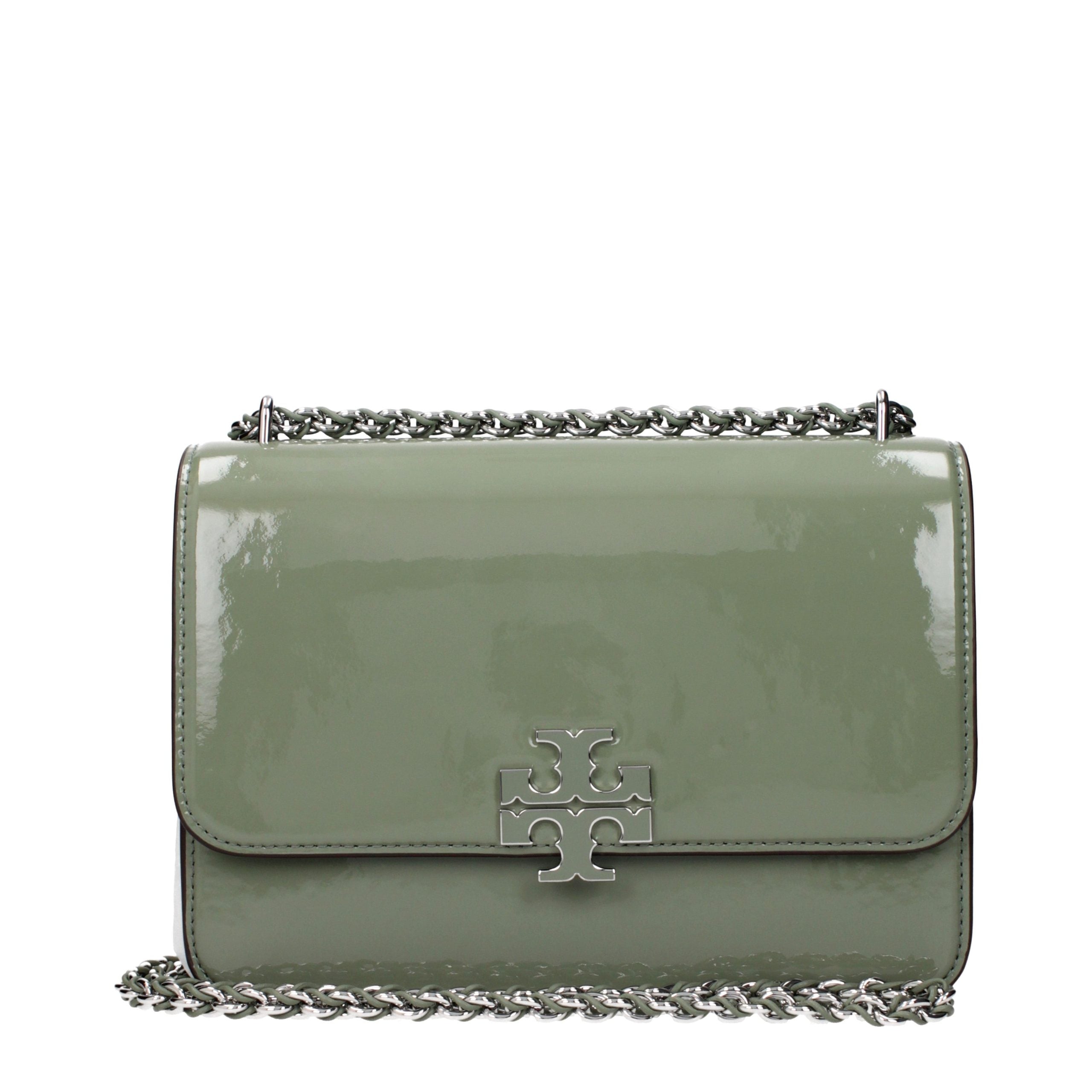 Green Leather Shoulder Bag