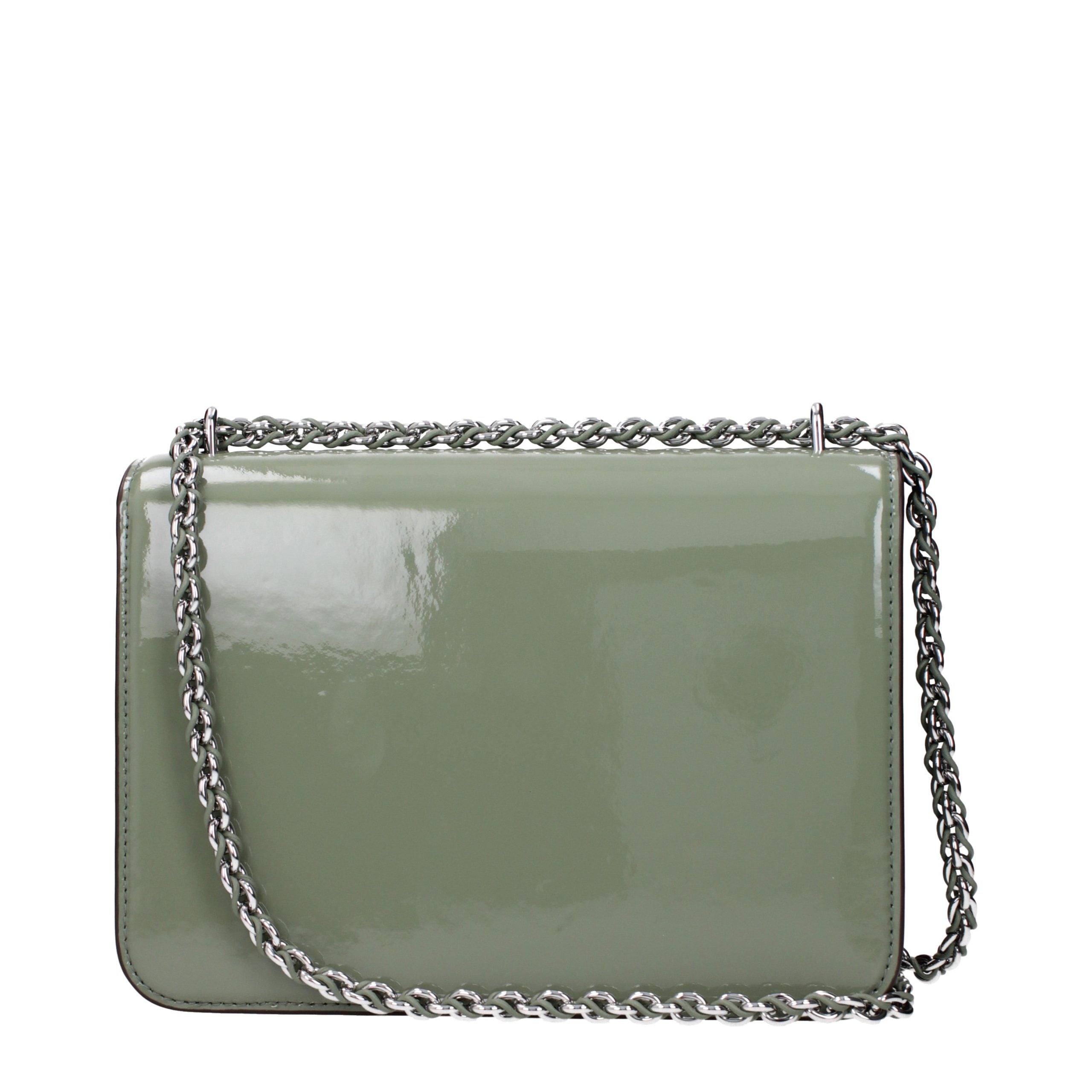Green Leather Shoulder Bag