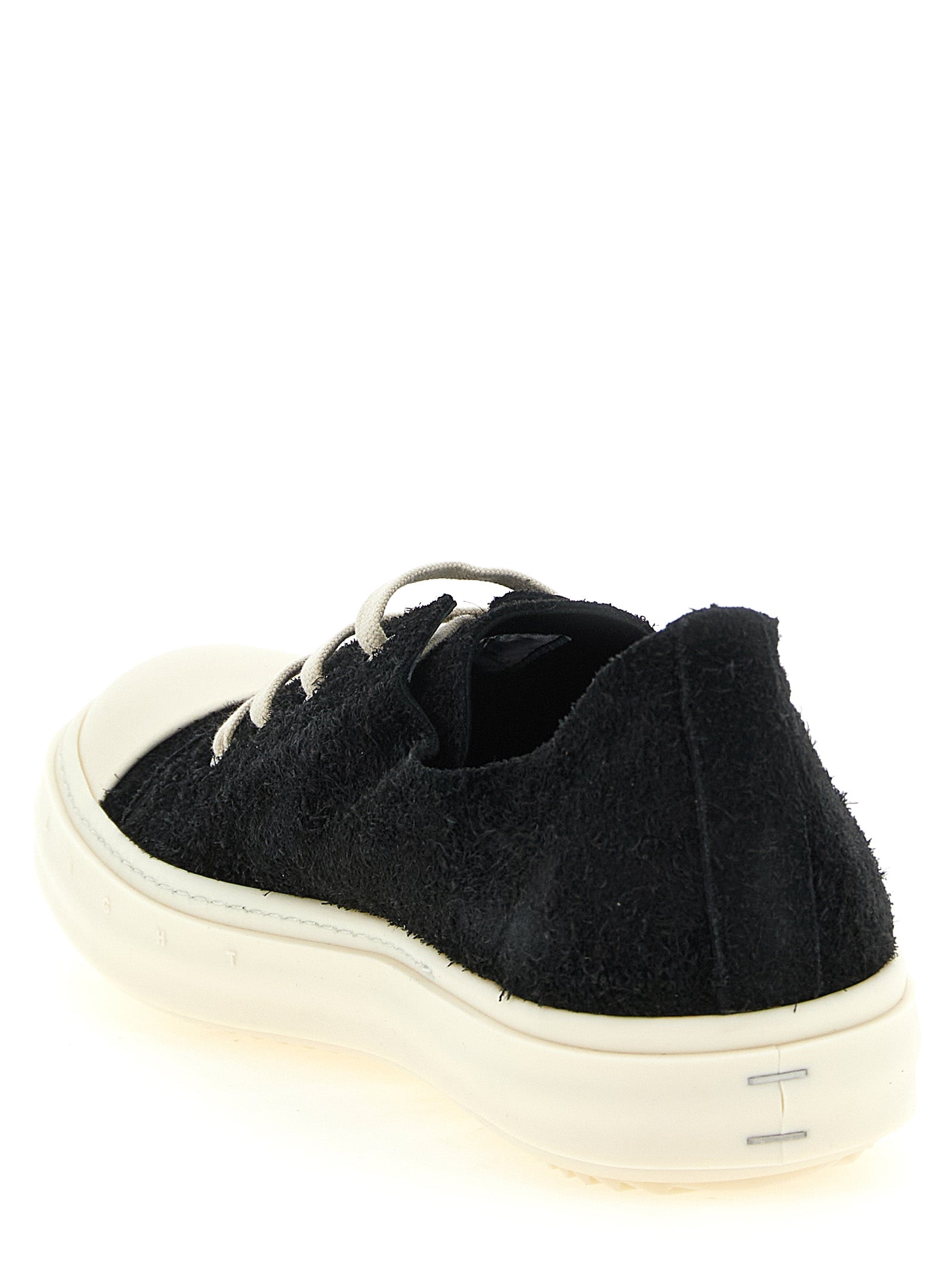Black Calfskin Low Top Sneakers