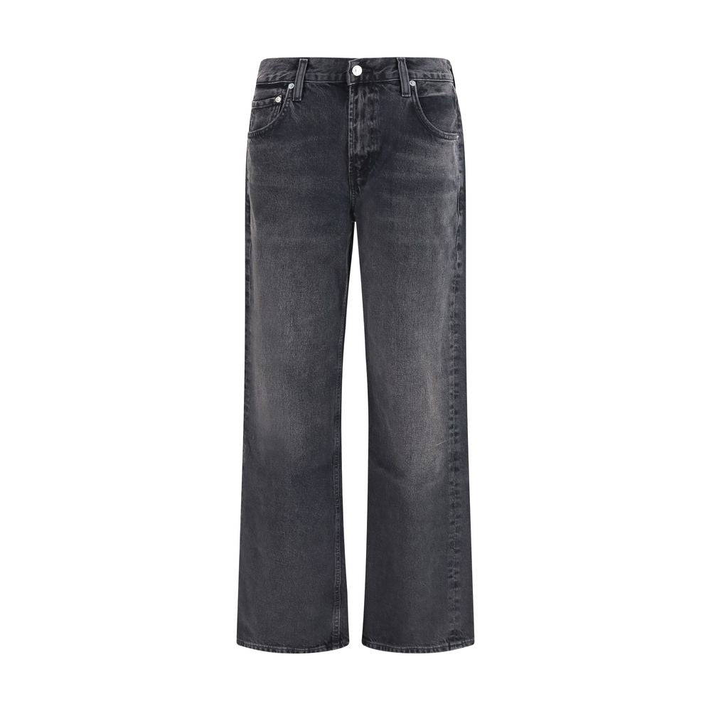 Black Organic Cotton Jeans Denim