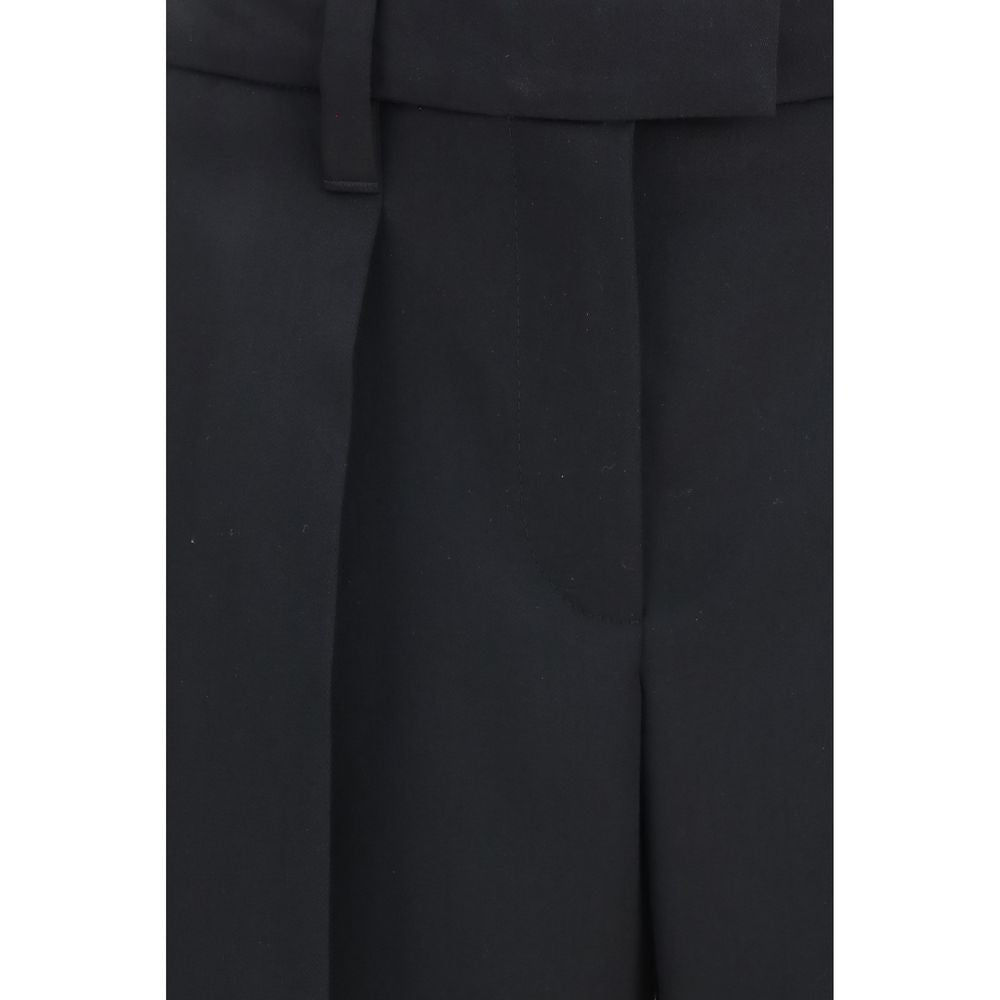Black Wool Oves Aries Dress Pants