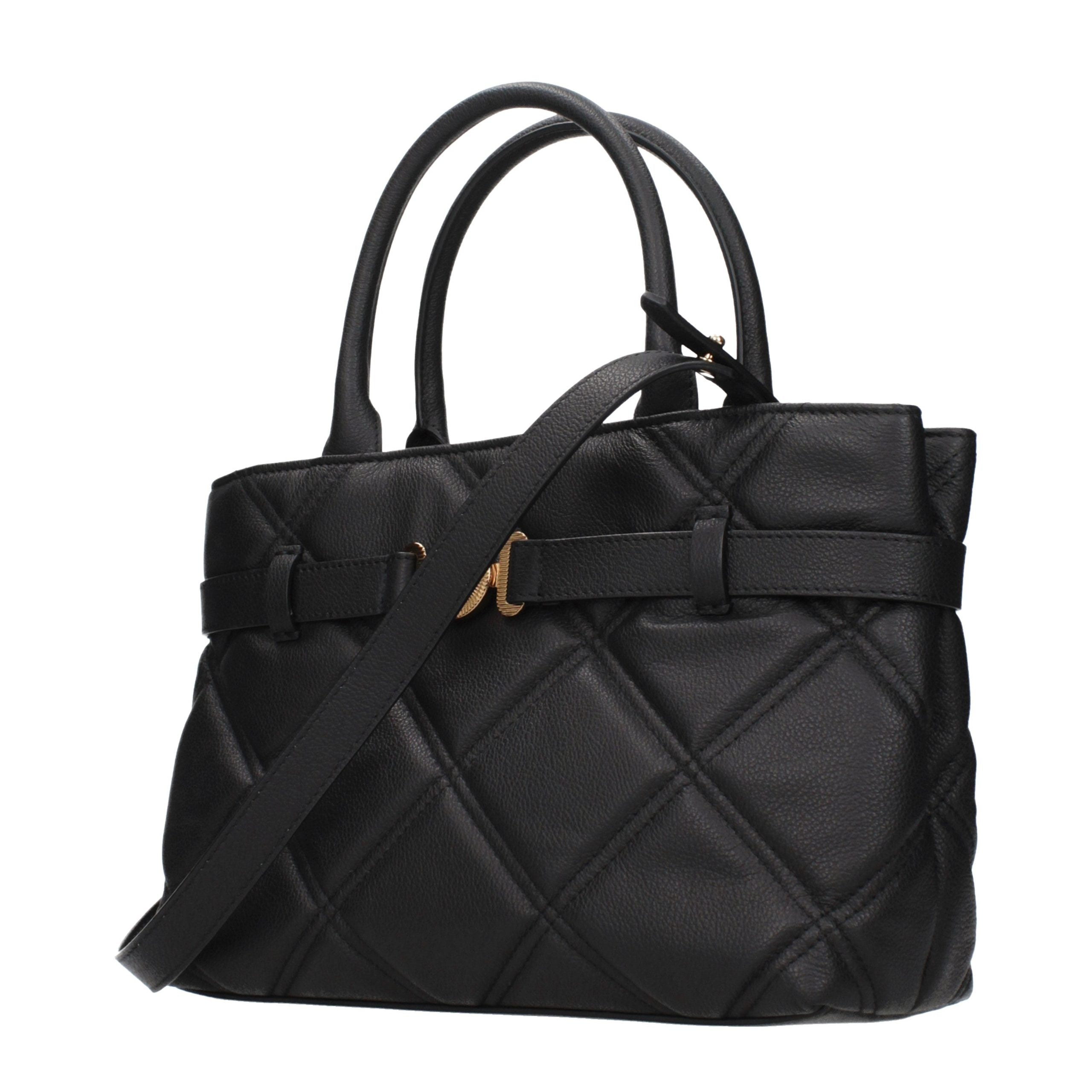 Black Leather Handbag