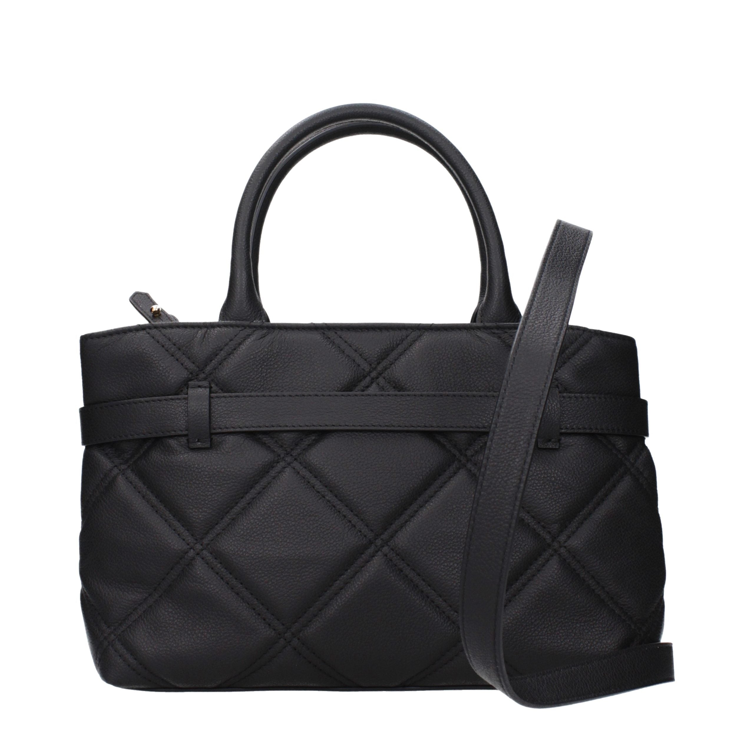 Black Leather Handbag