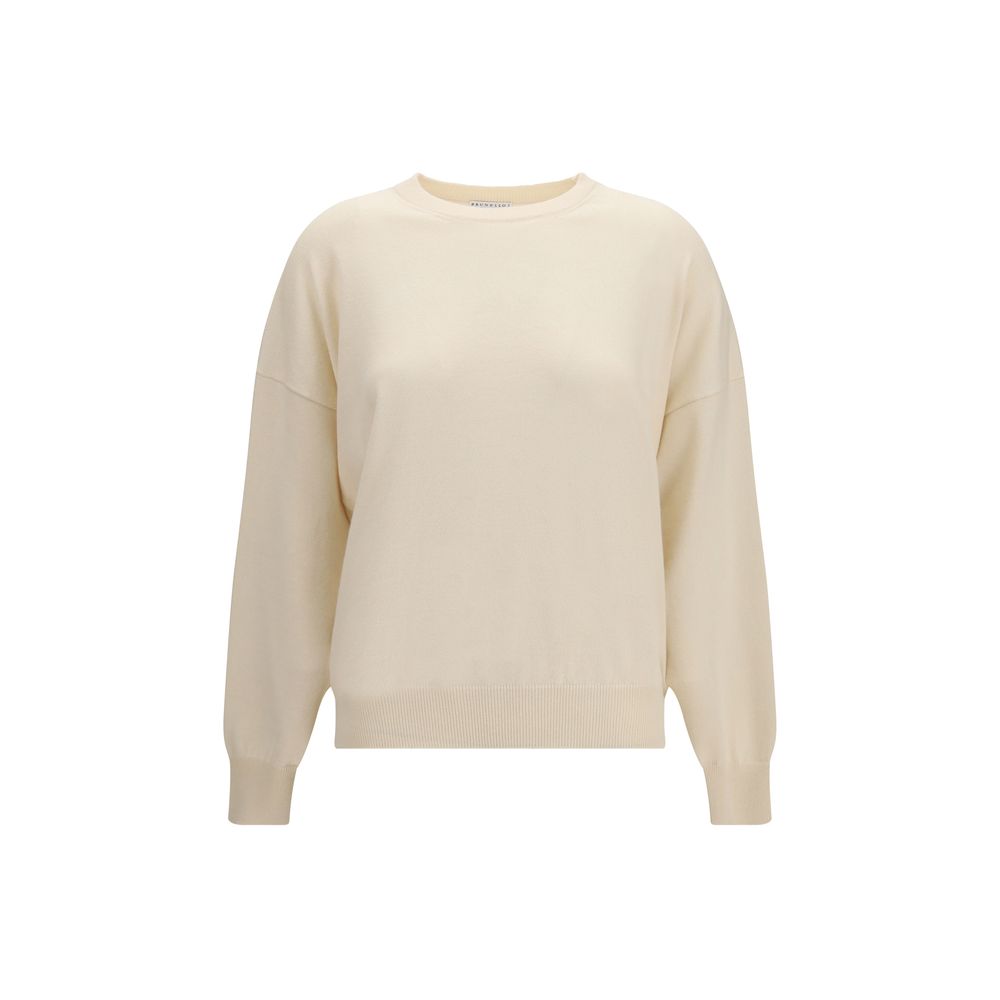 Beige Cashmere Sweater