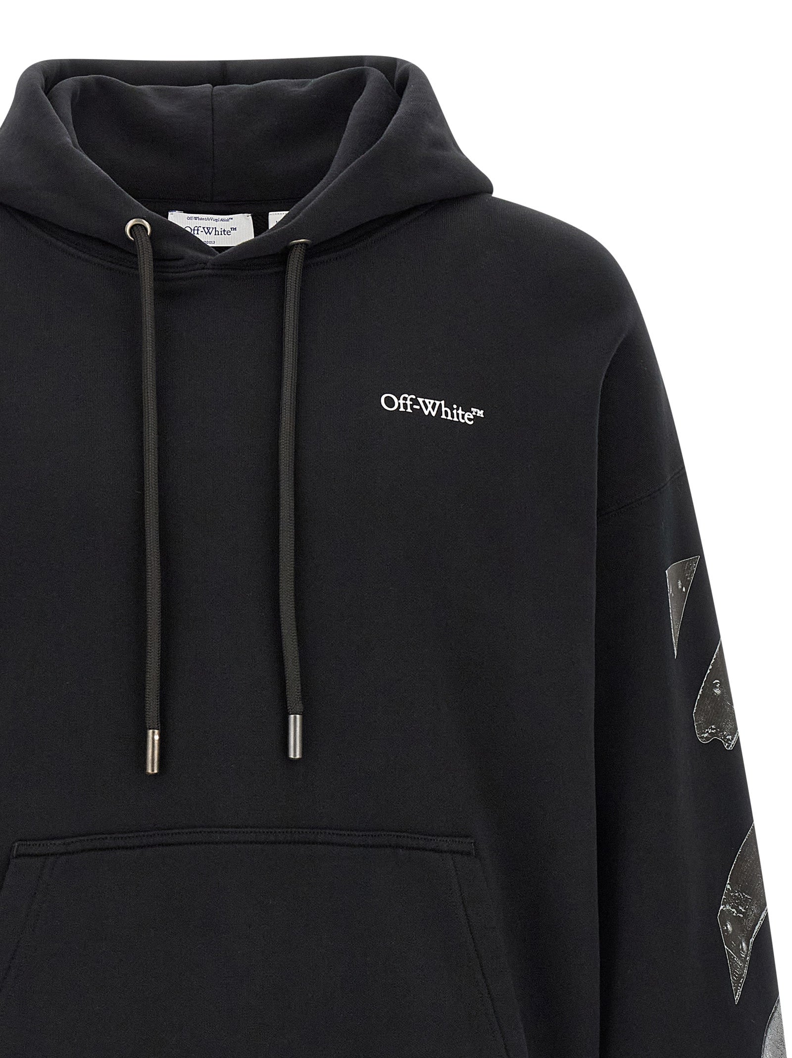 Black Cotton Sweatshirt