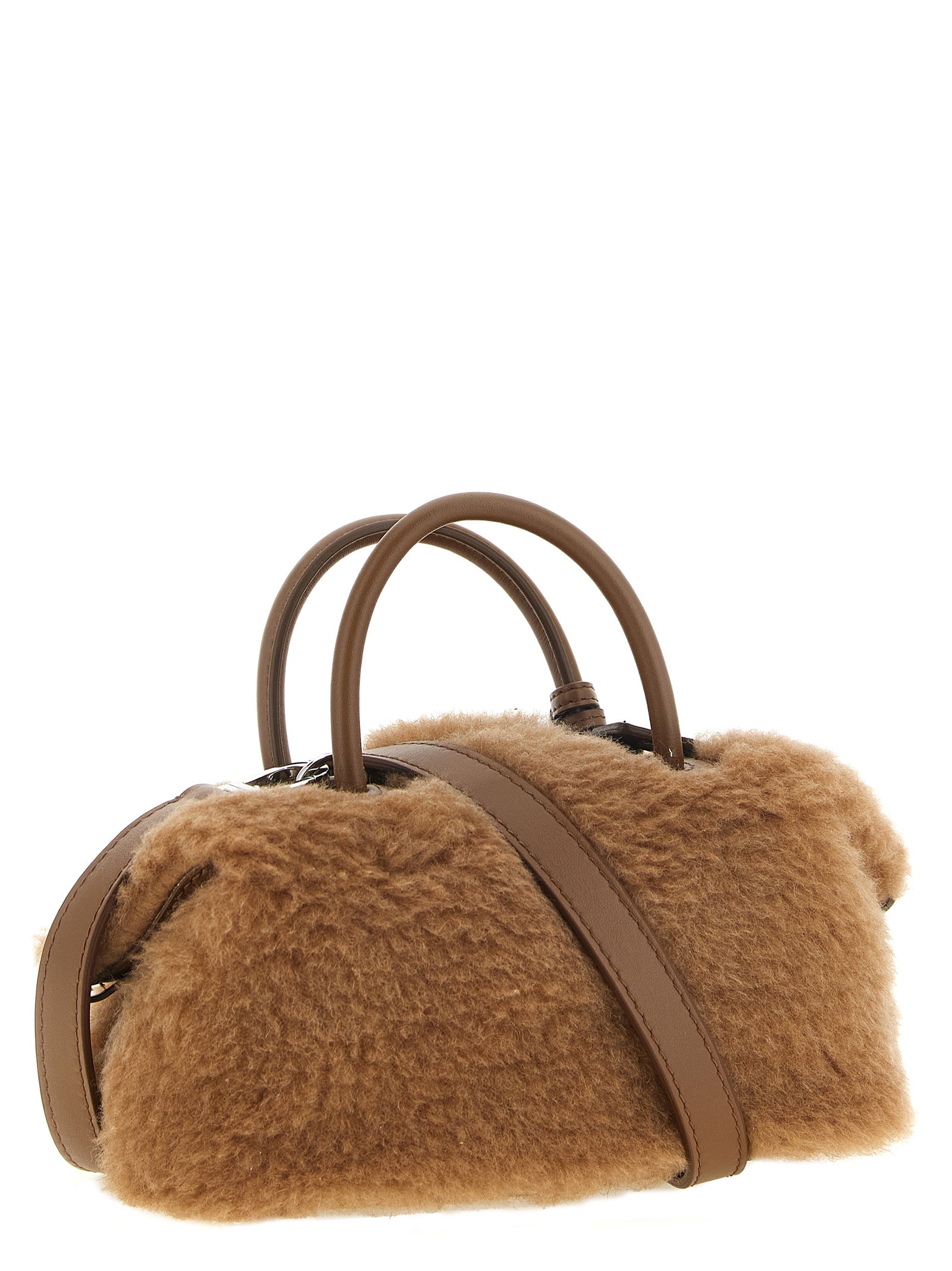 Beige Camel Hair  Handbag