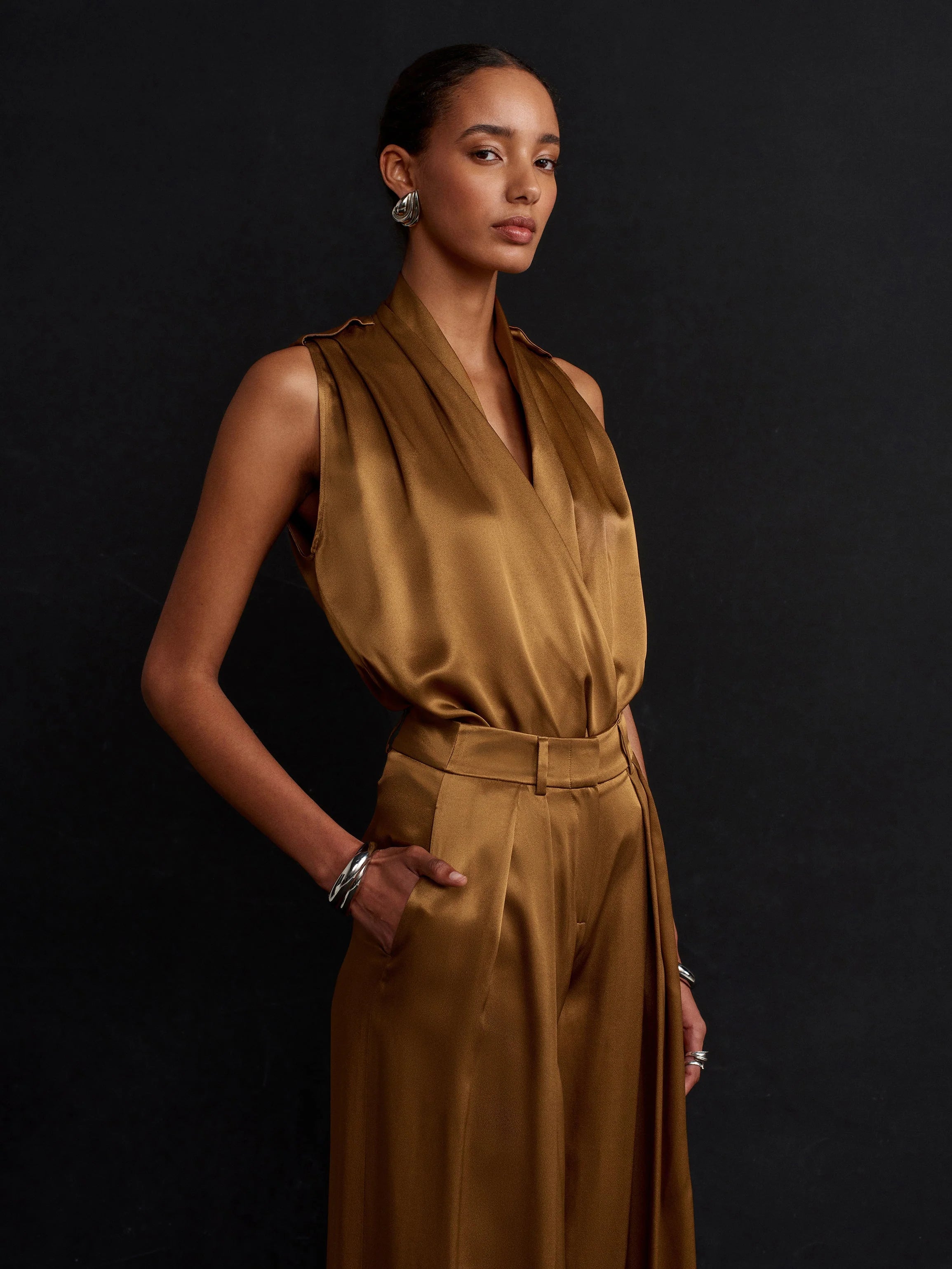Diana Satin Top