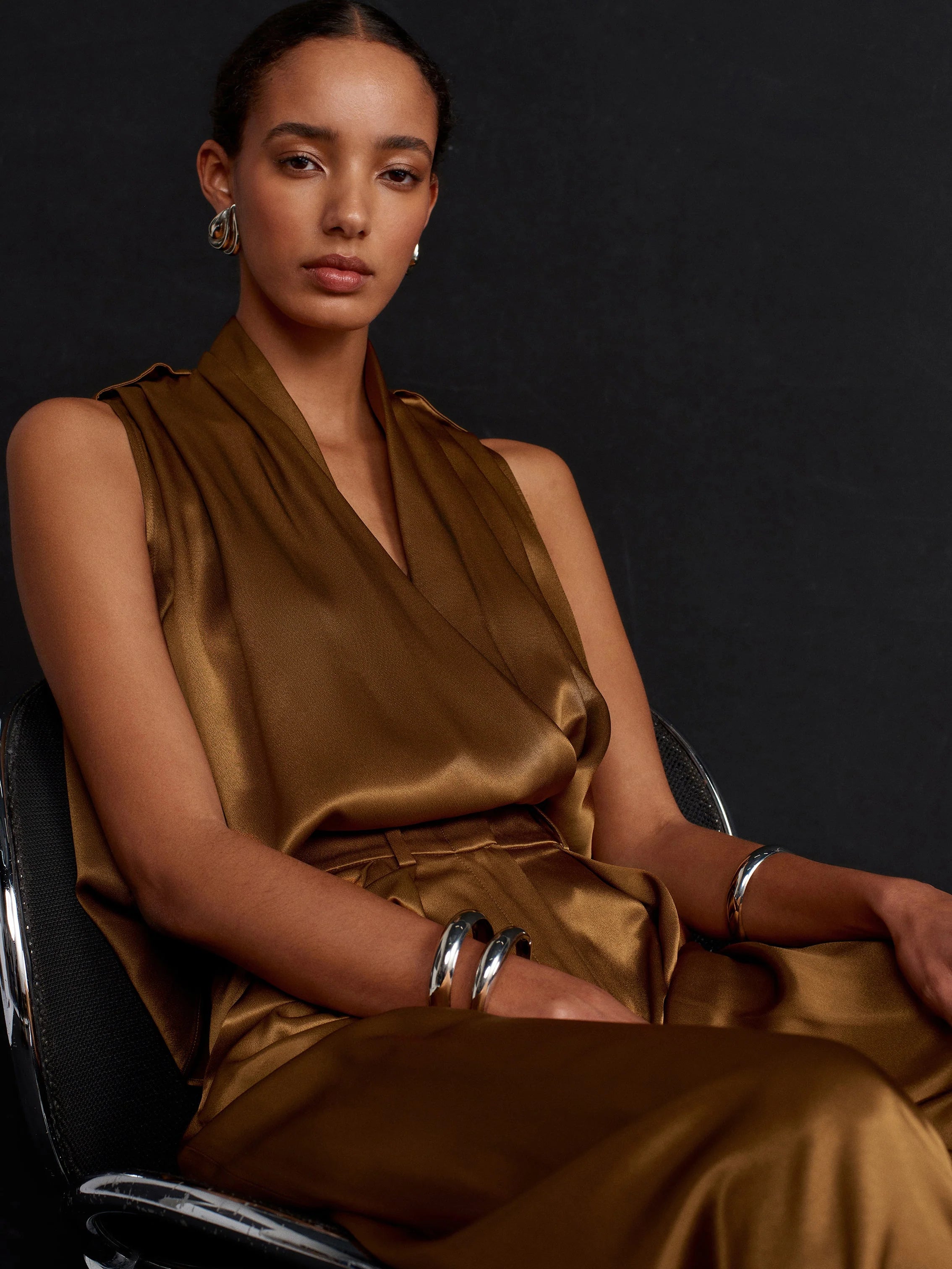 Diana Satin Top