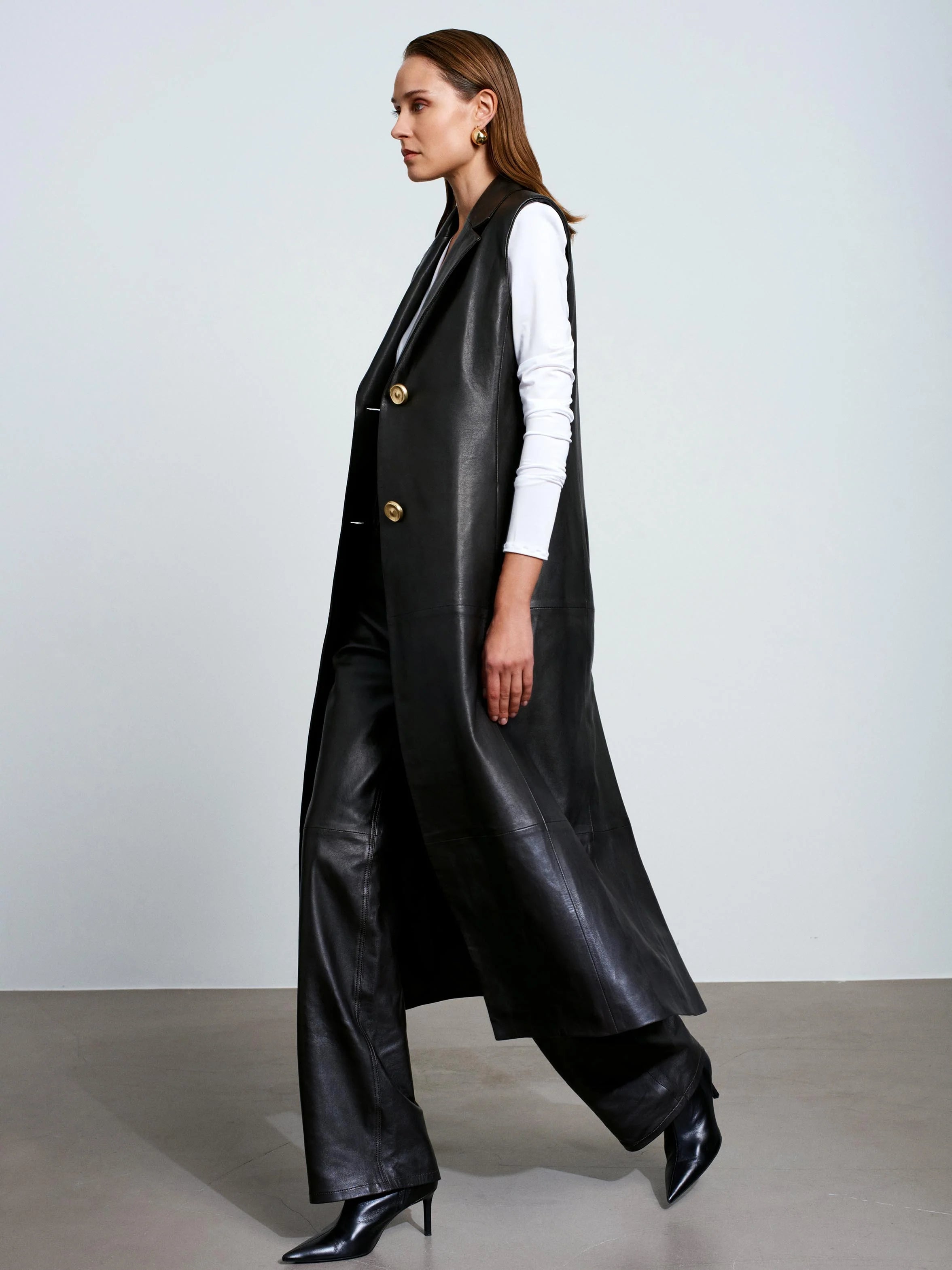 Mercury Leather Vest