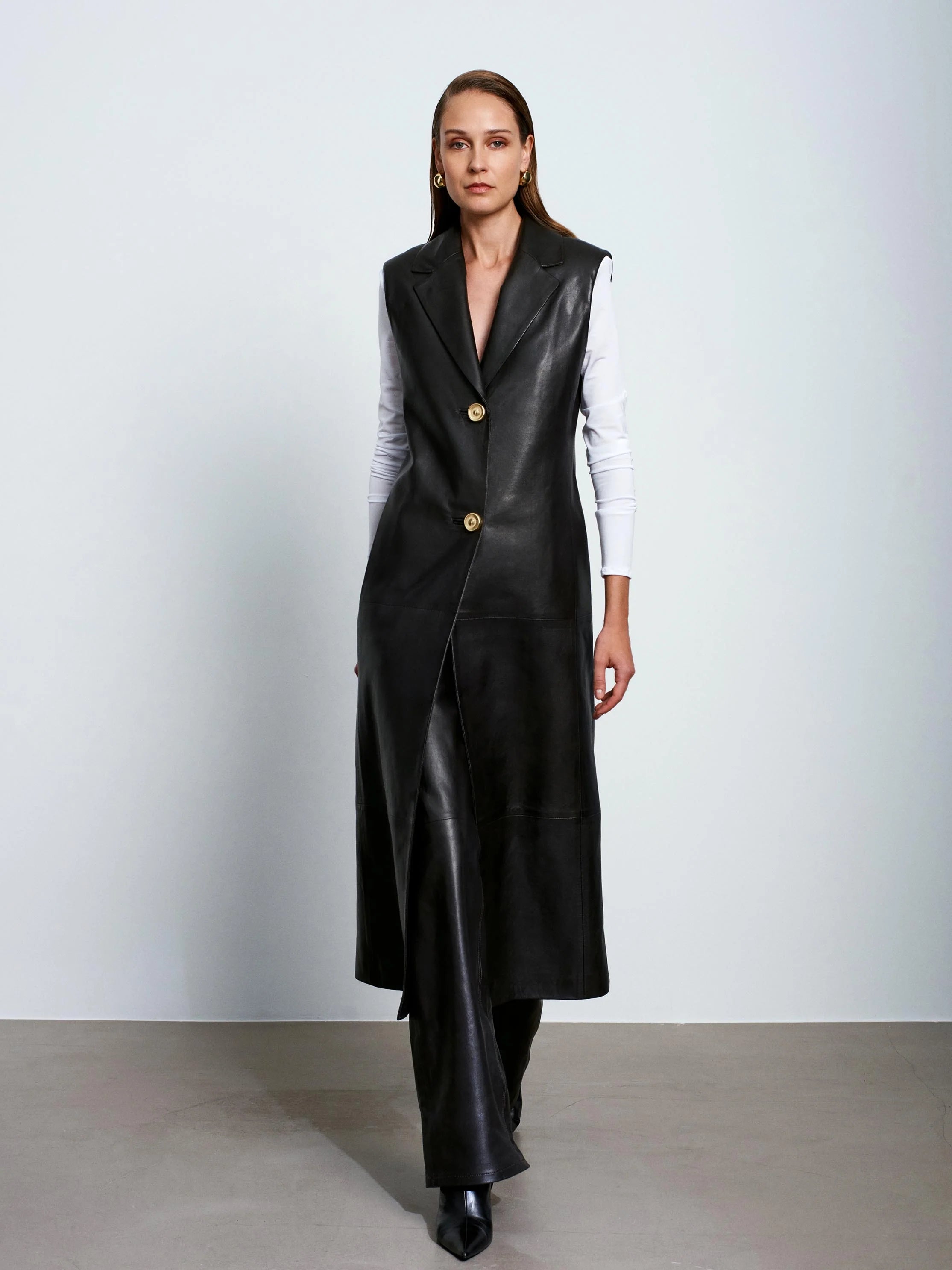 Mercury Leather Vest