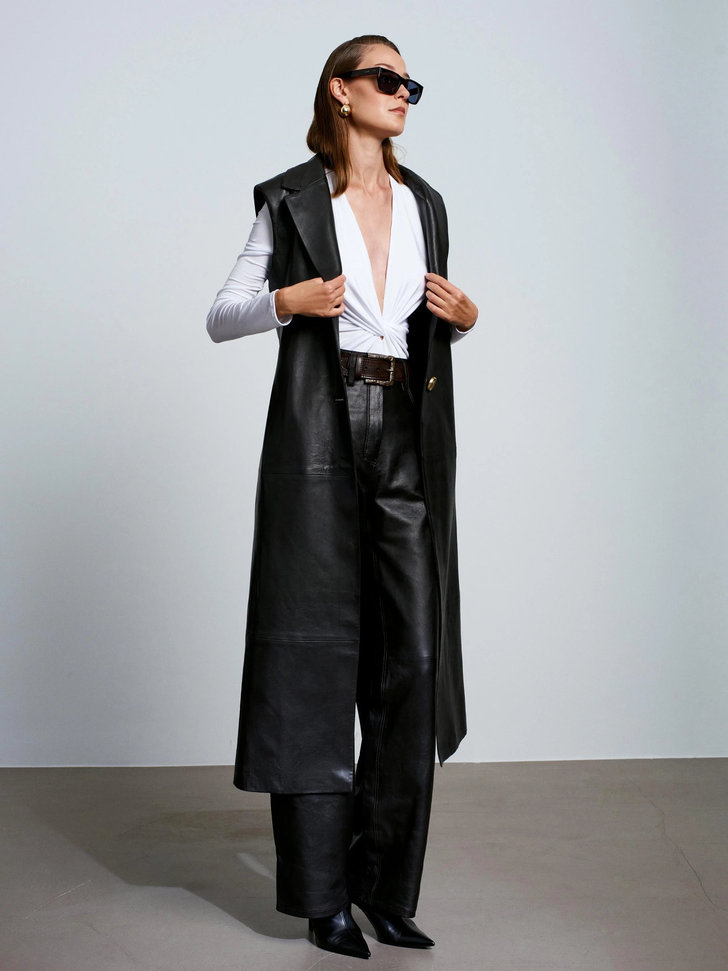 Mercury Leather Vest
