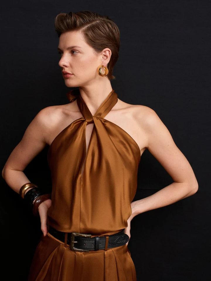 Jill Satin Top